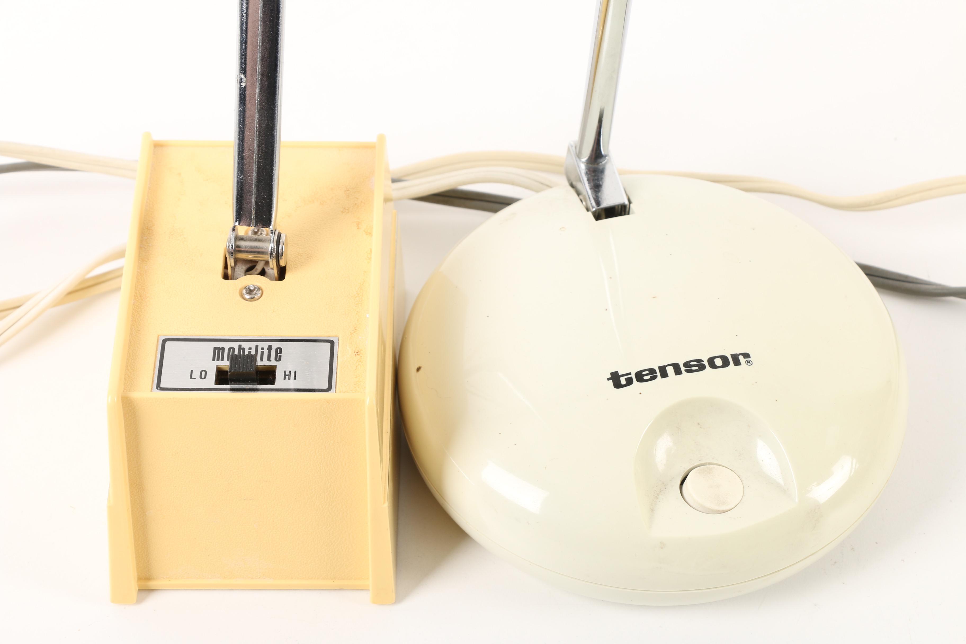 Group of Vintage Task Lamps