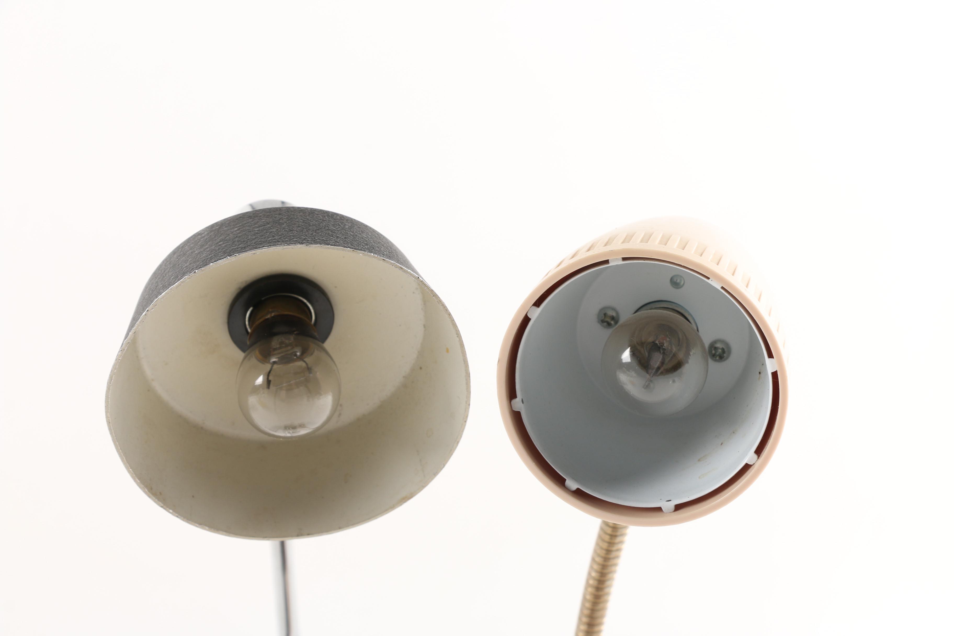 Group of Vintage Task Lamps