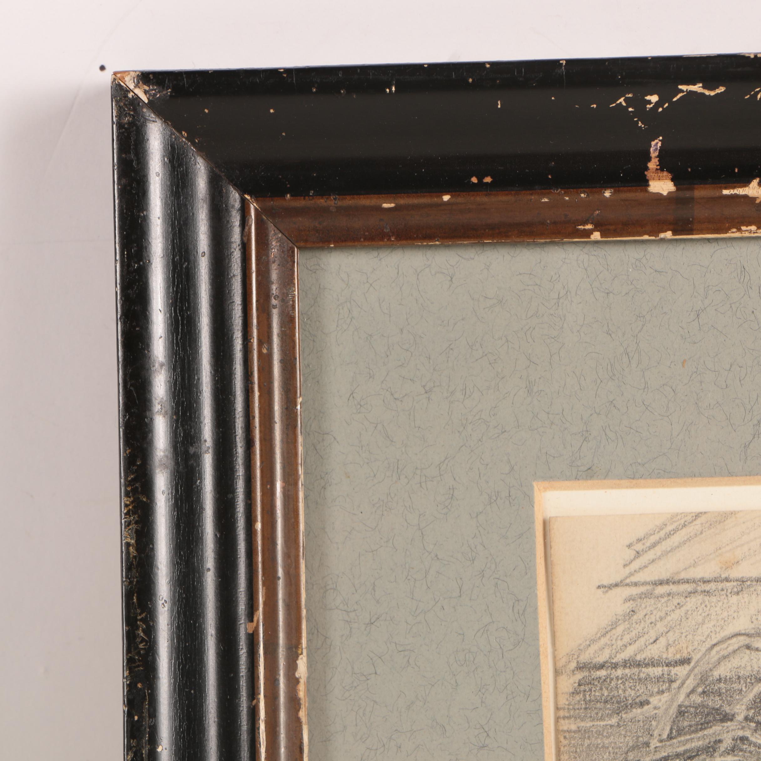 Pencil and Ink Wash Drawings