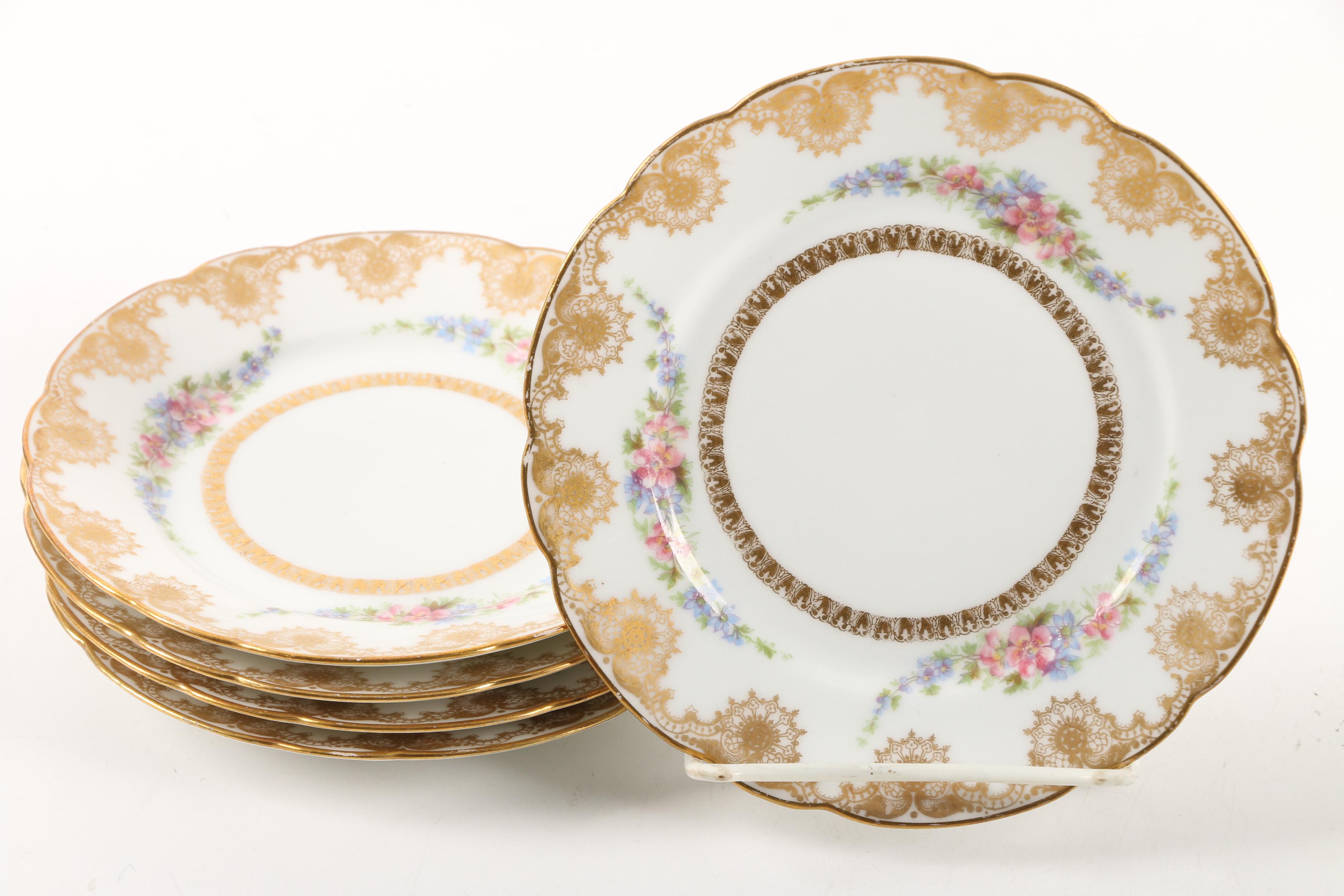 J. Pouyat, Theodore Haviland and T&V Limoges Tableware Early 1900s