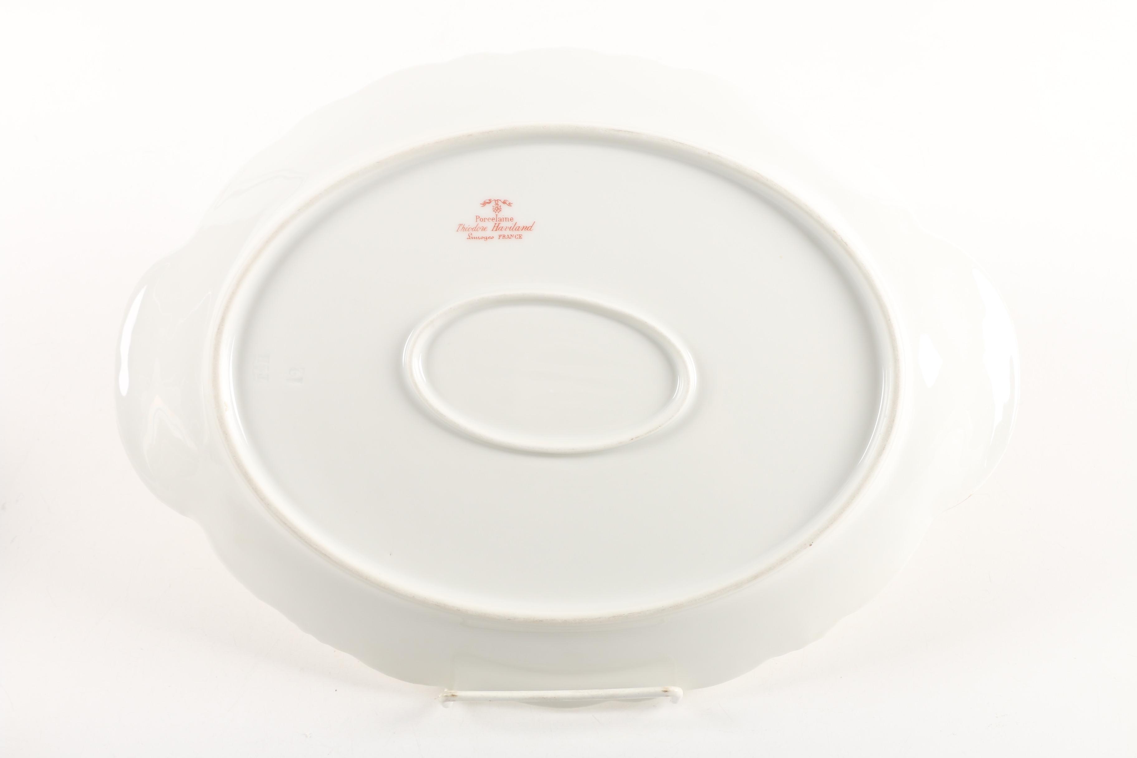 J. Pouyat, Theodore Haviland and T&V Limoges Tableware Early 1900s