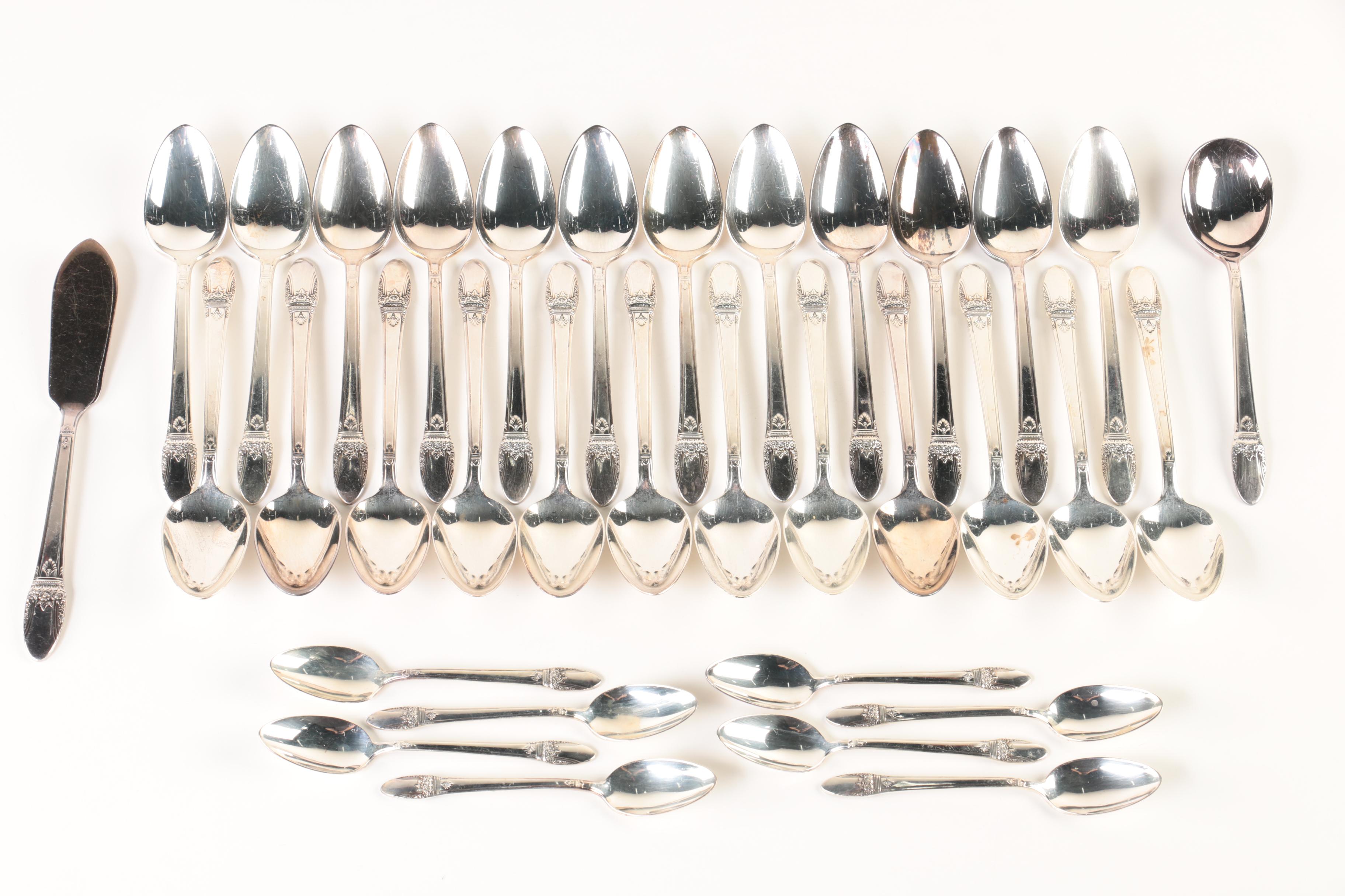 1847 Rogers Bros. "First Love" Silver-Plated Flatware Set