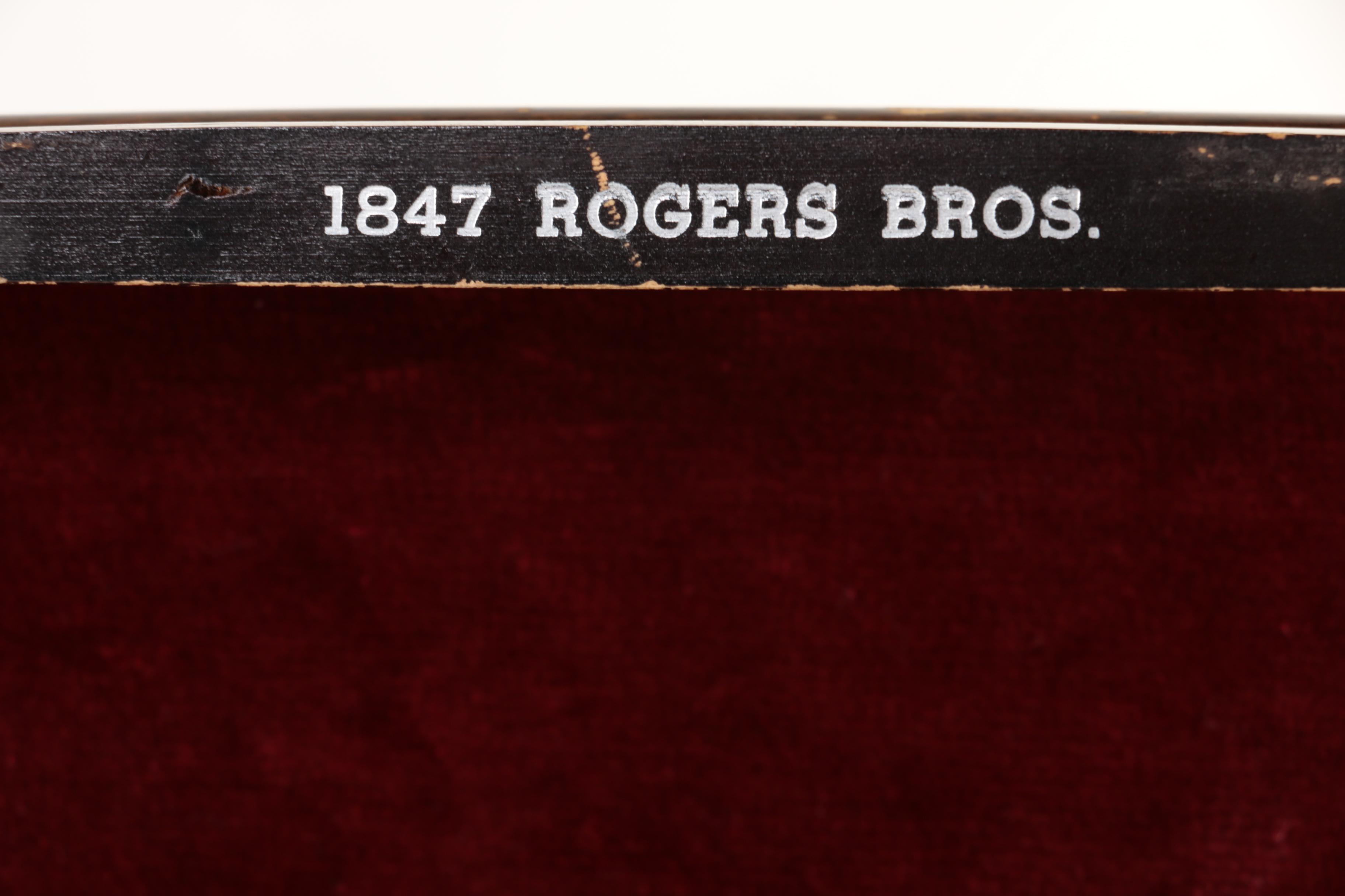 1847 Rogers Bros. "First Love" Silver-Plated Flatware Set
