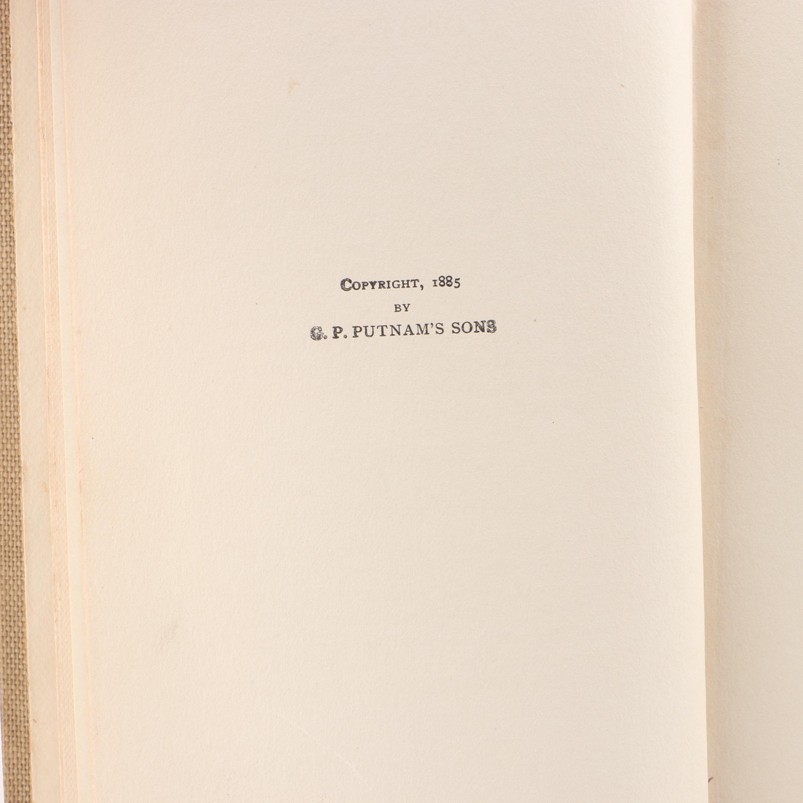 1907 "Hunting Tales of the West", Volumes One -Three , by Theodore Roosevelt