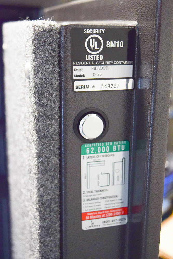 Liberty Centurion Deluxe Combination Safe