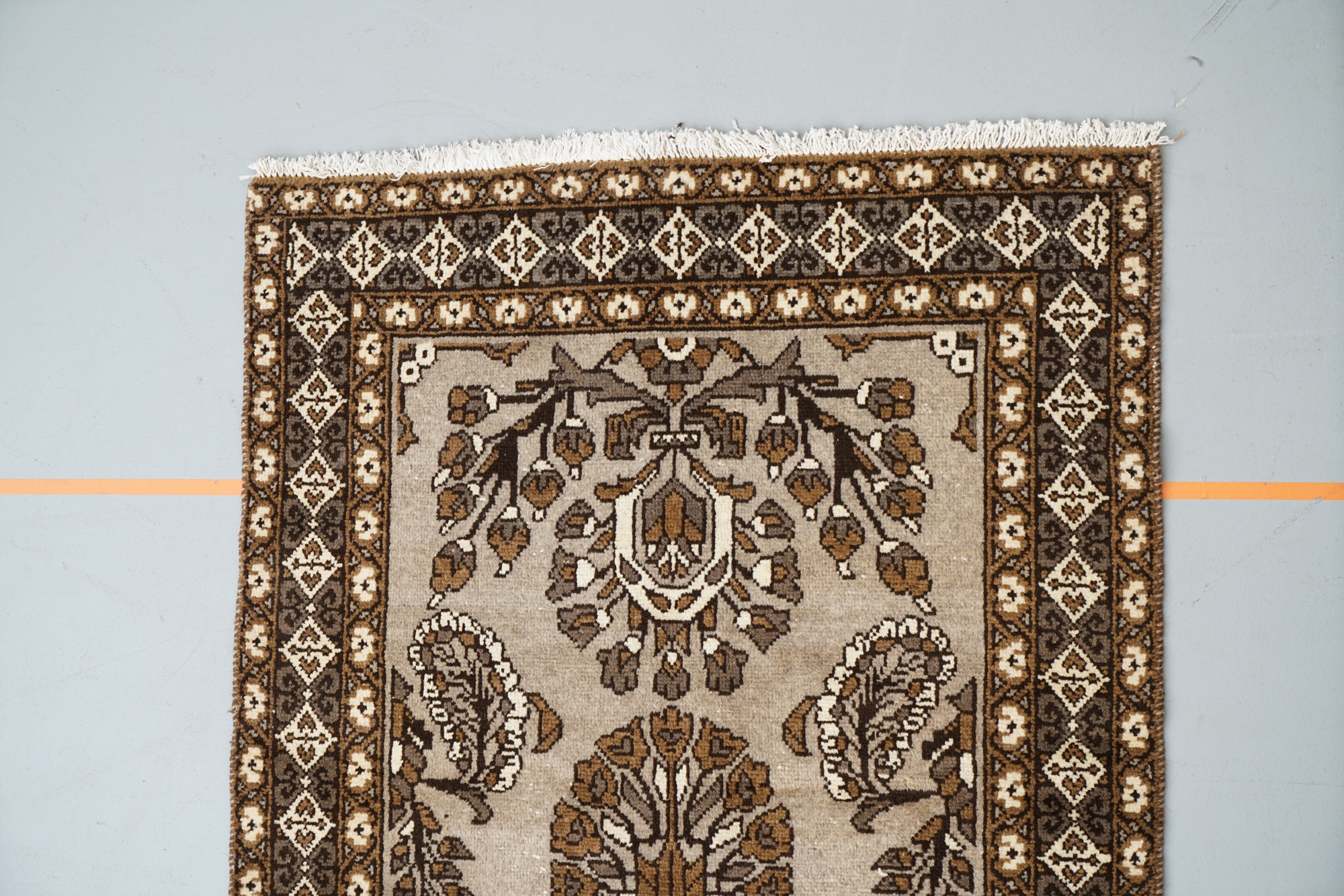 Hand-Knotted Persian Wool Area Rug