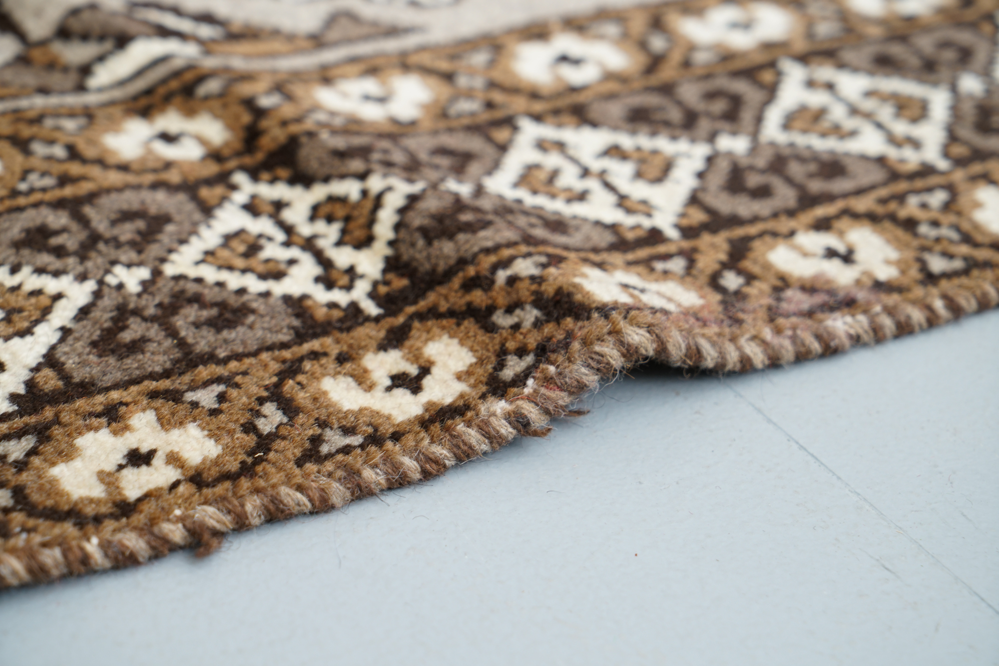 Hand-Knotted Persian Wool Area Rug