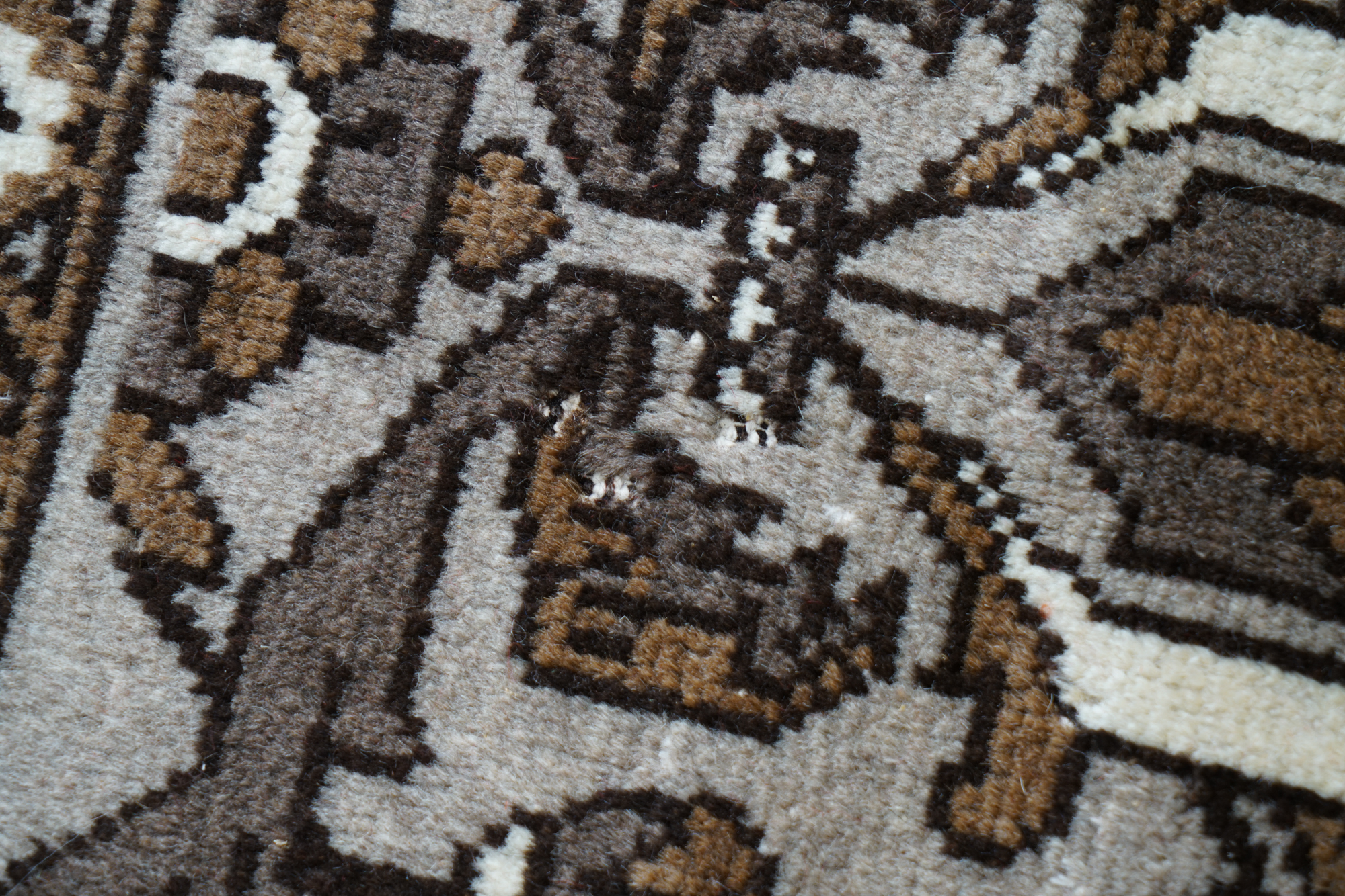 Hand-Knotted Persian Wool Area Rug