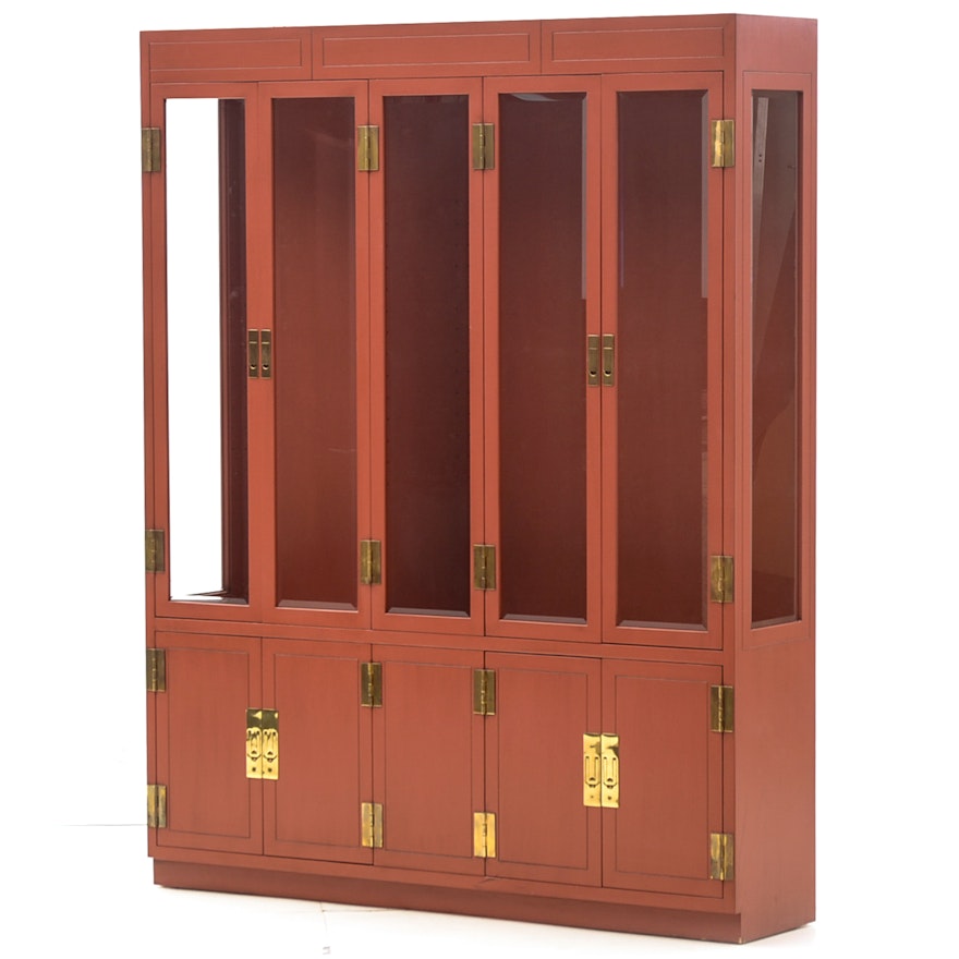 Henredon Chinese Inspired Display Cabinet