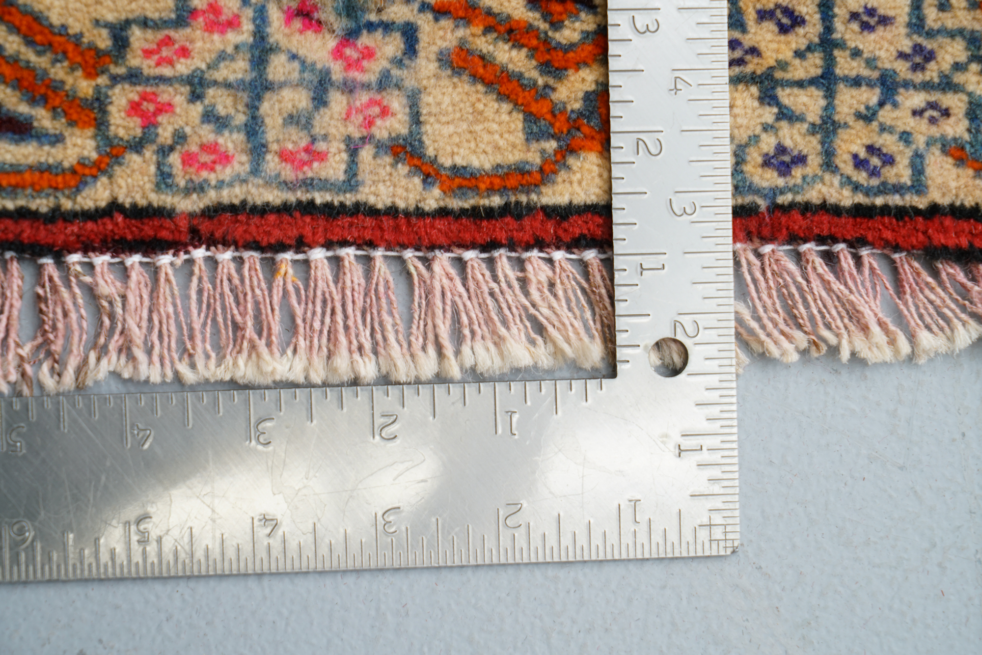 Hand-Knotted Wool Accent Rug