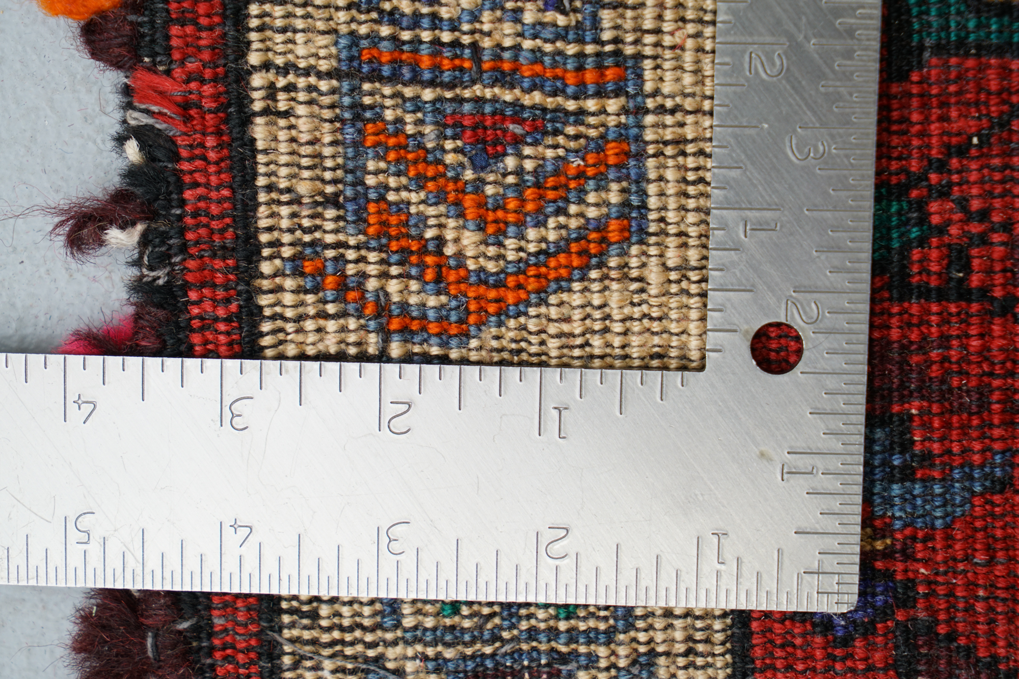 Hand-Knotted Wool Accent Rug