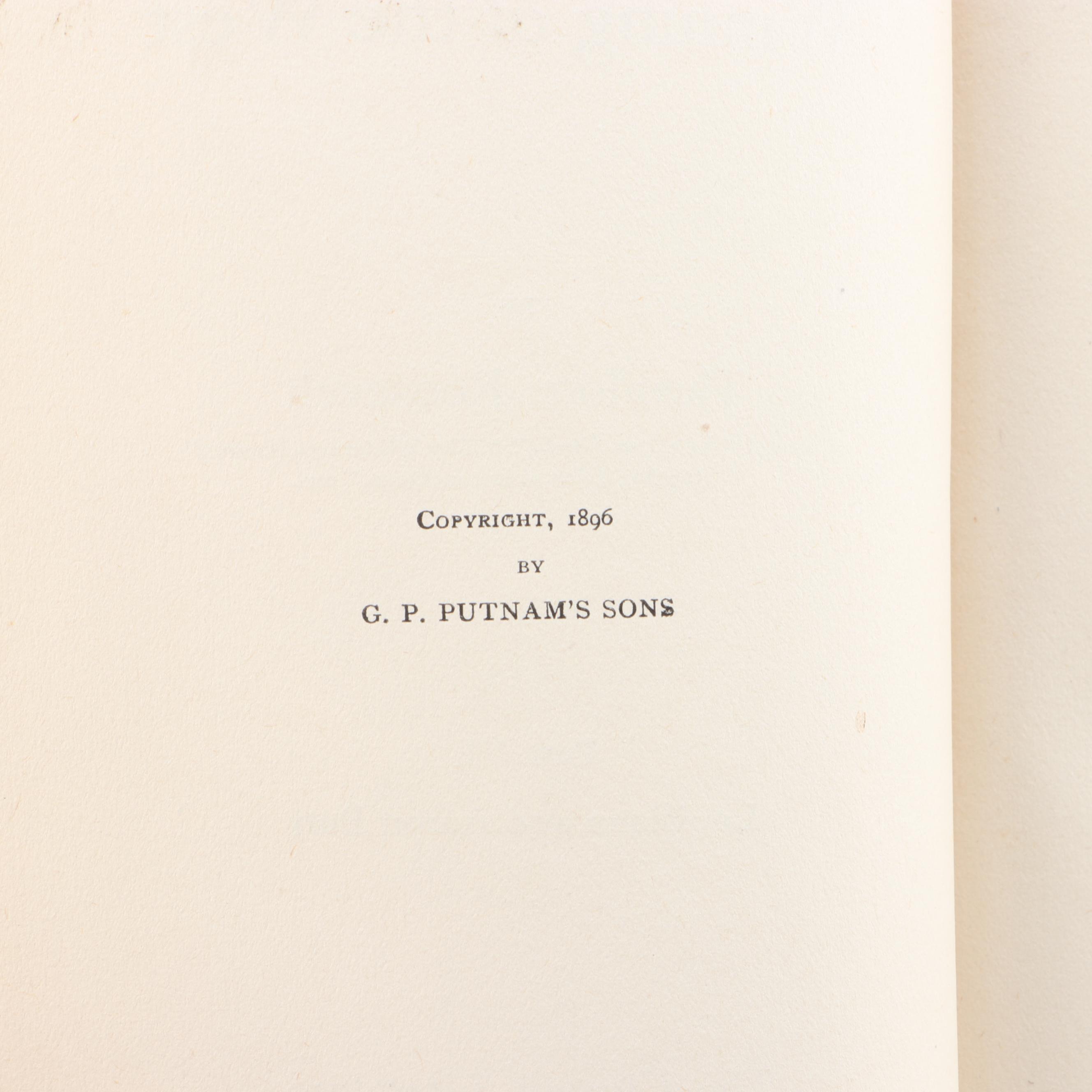1905 Six Volume "The Winning of the West" by Theodore Roosevelt