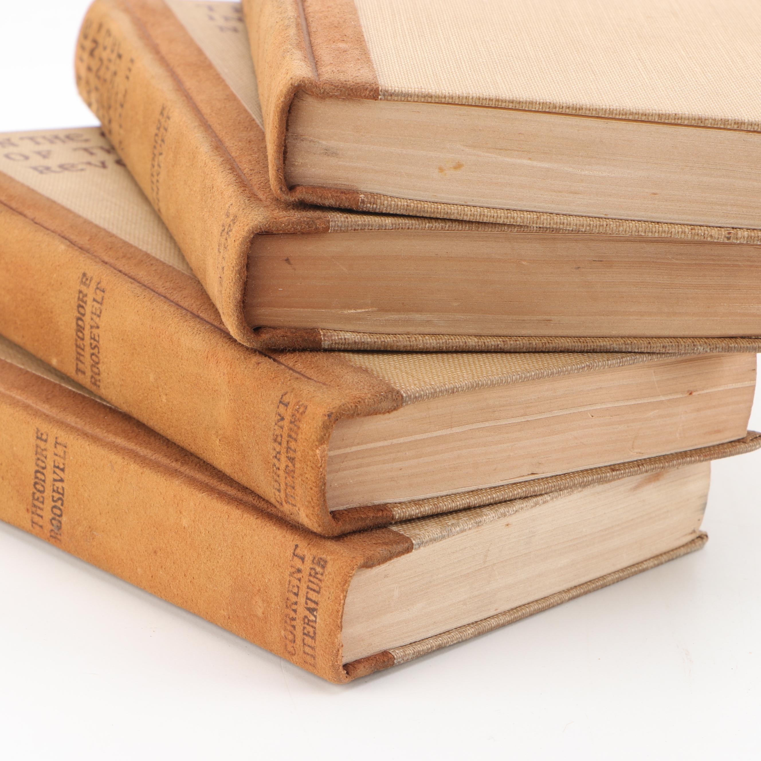 1905 Six Volume "The Winning of the West" by Theodore Roosevelt