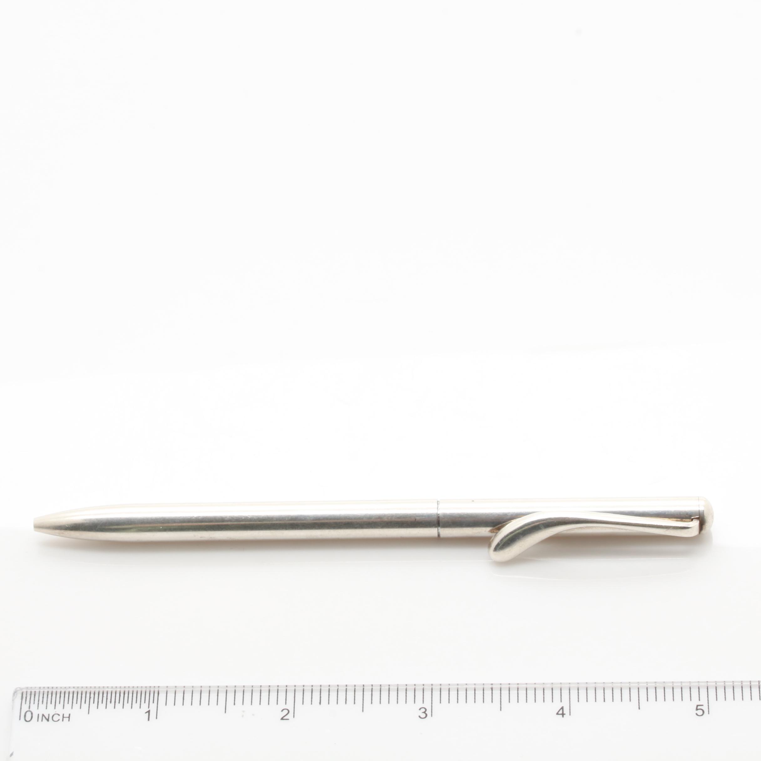 Elsa Peretti for Tiffany & Co. Sterling Silver Ballpoint Pen