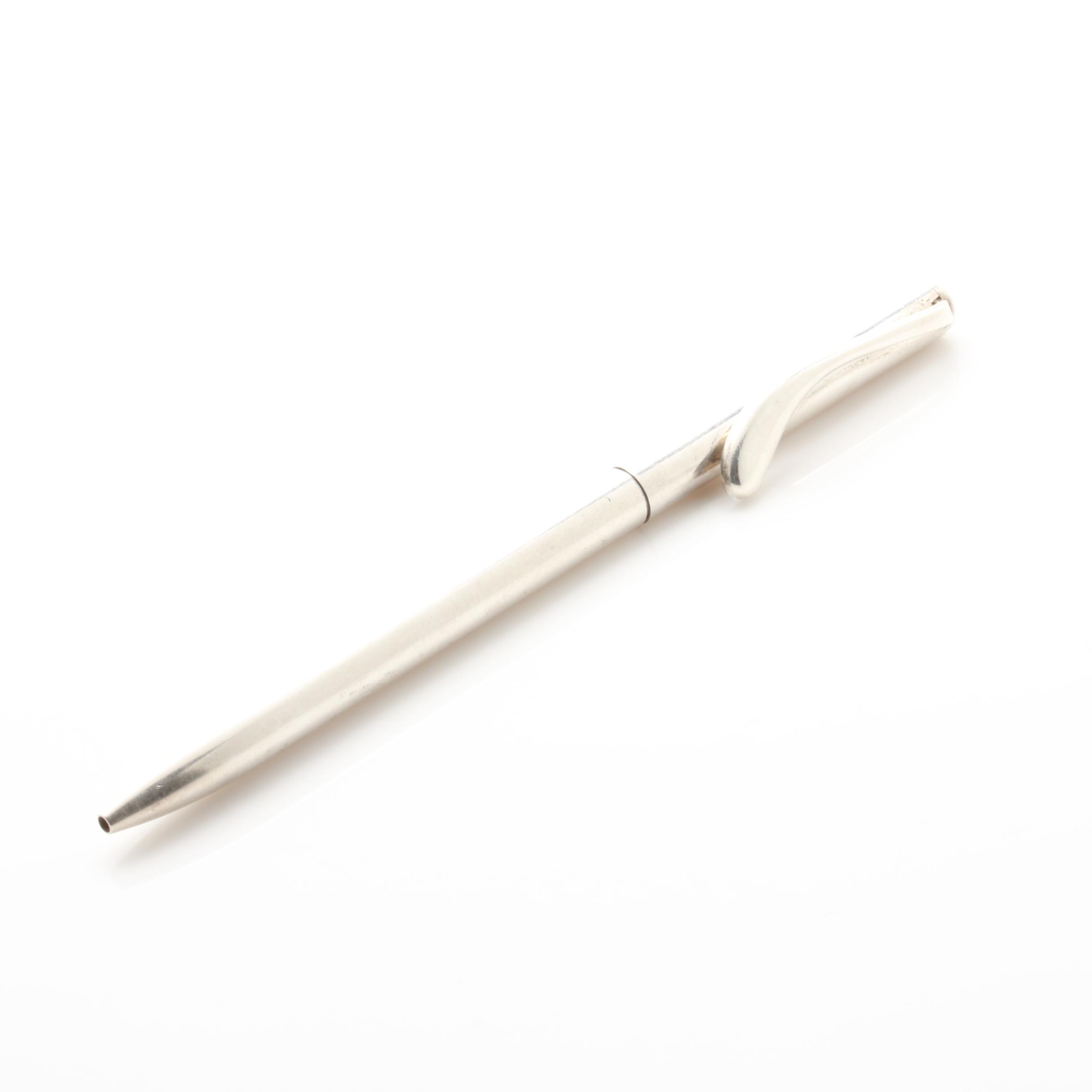 Elsa Peretti for Tiffany & Co. Sterling Silver Ballpoint Pen