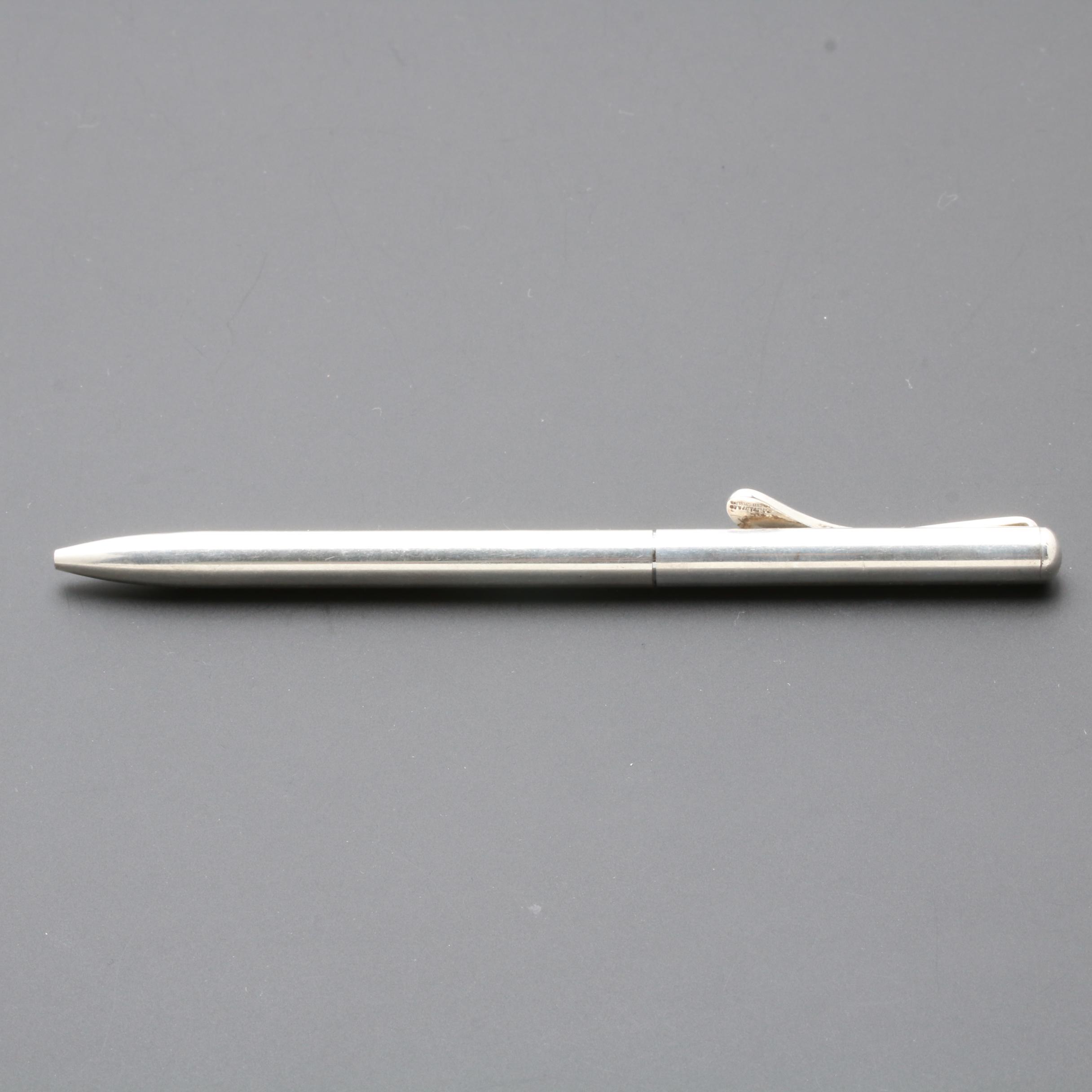 Elsa Peretti for Tiffany & Co. Sterling Silver Ballpoint Pen
