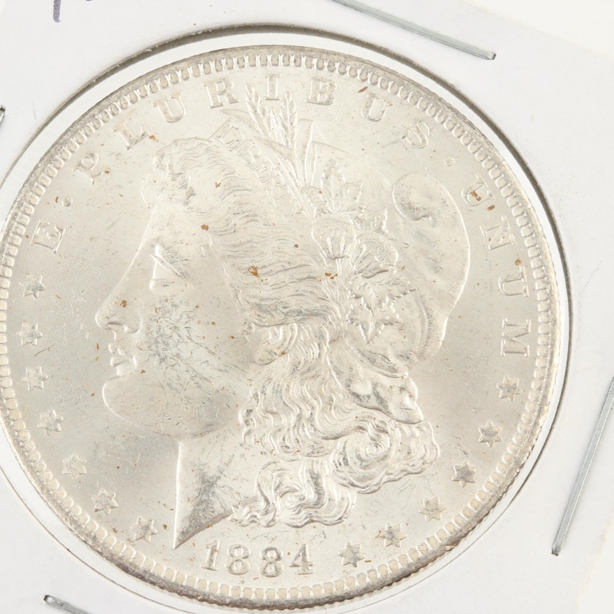 1884-O Silver Morgan Dollar