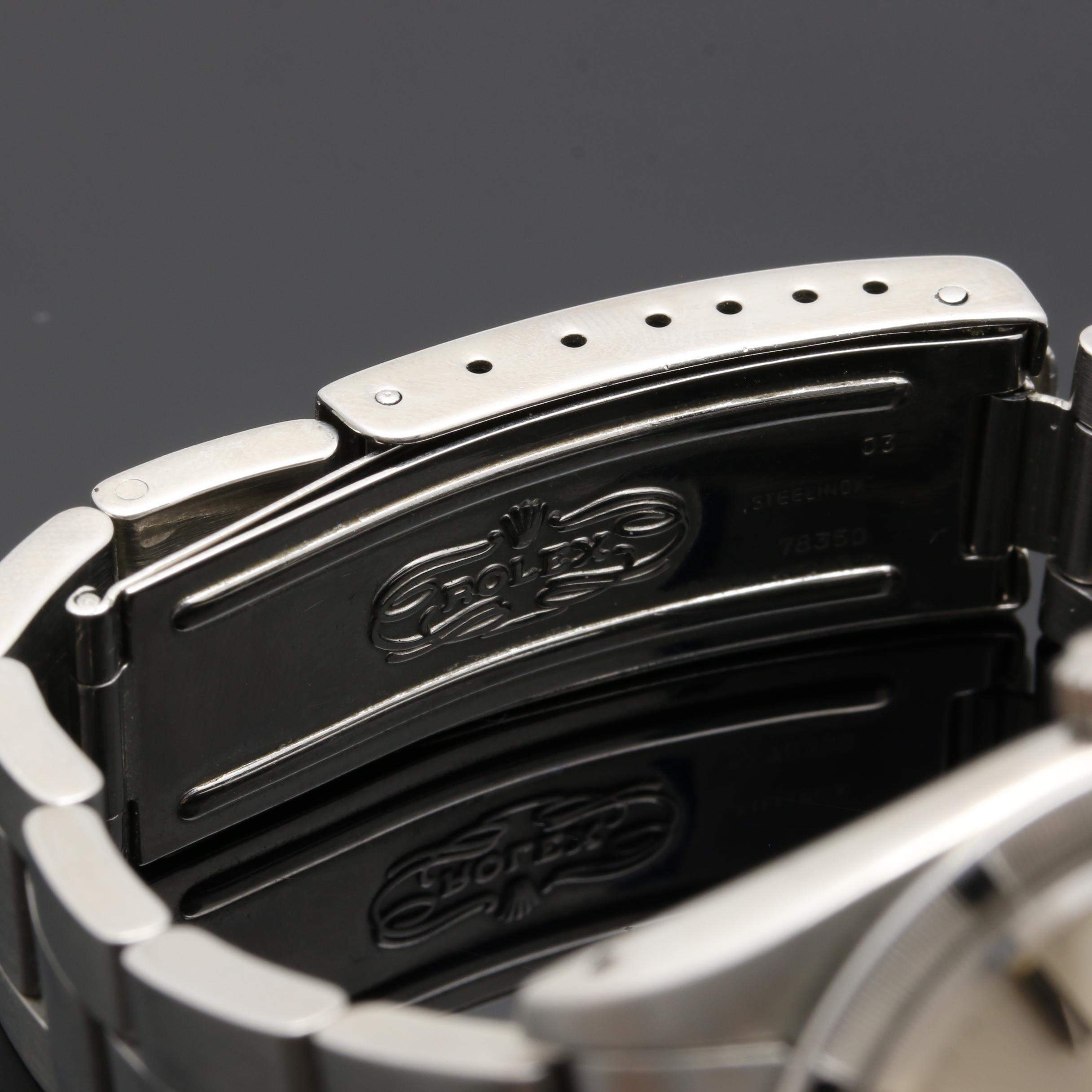 Circa 1984 Rolex Oyster Perpetual Date Stainless Steel Watch