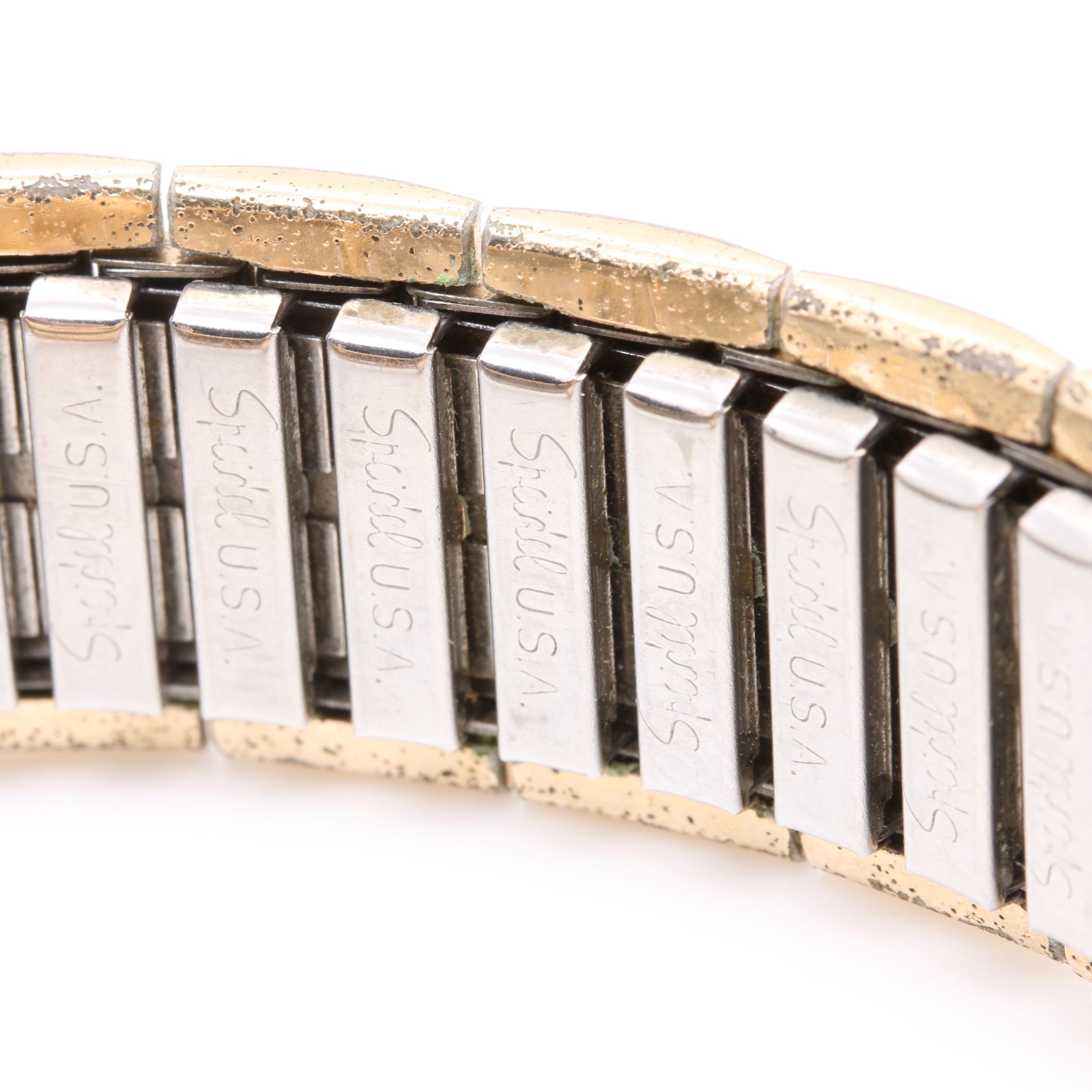 Rolex Oyster Chronometer 14K Yellow Gold Watch with Speidel Bracelet