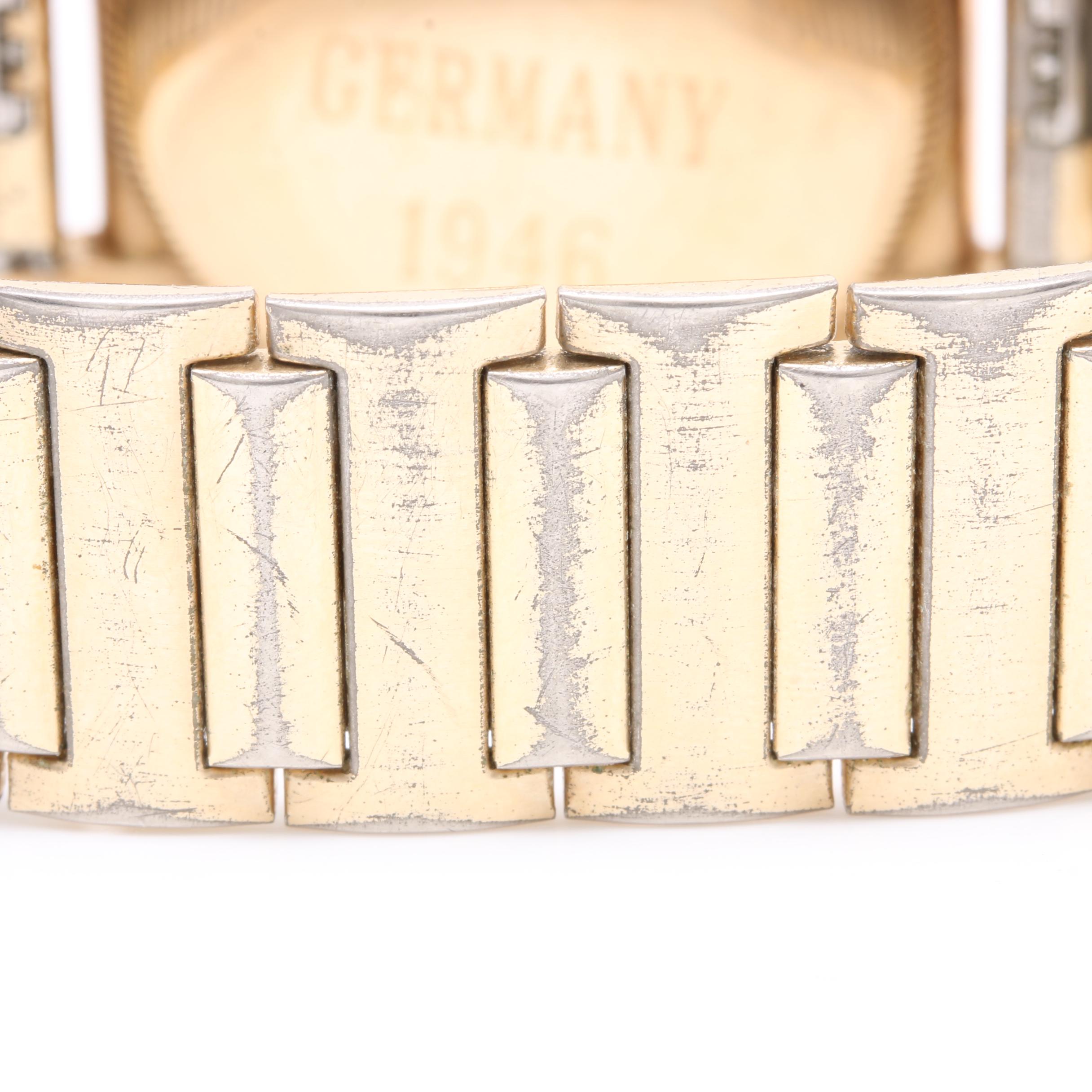 Rolex Oyster Chronometer 14K Yellow Gold Watch with Speidel Bracelet