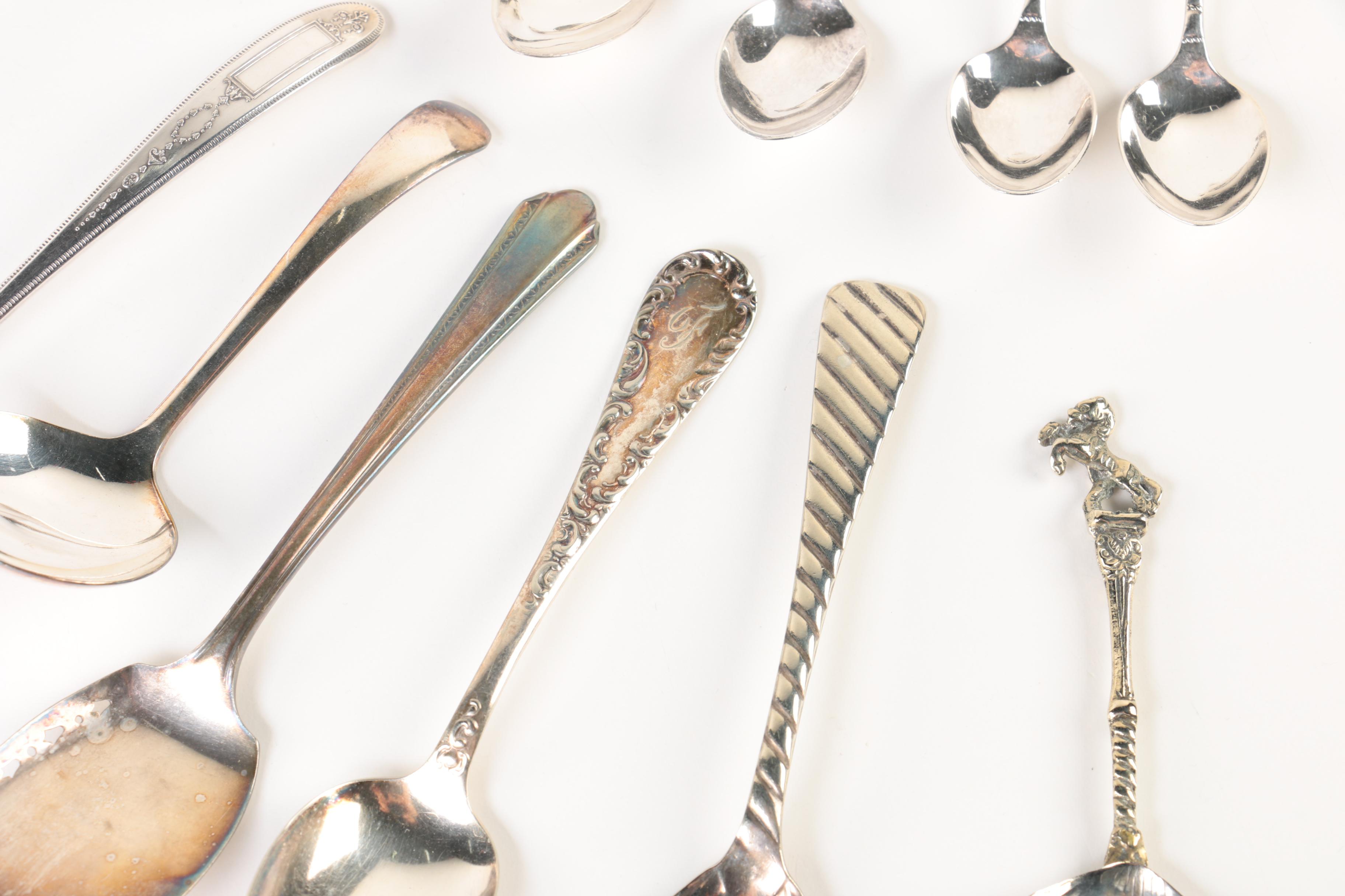 Silver-Plated Spoons Including Wm Rogers Mfg. Co.
