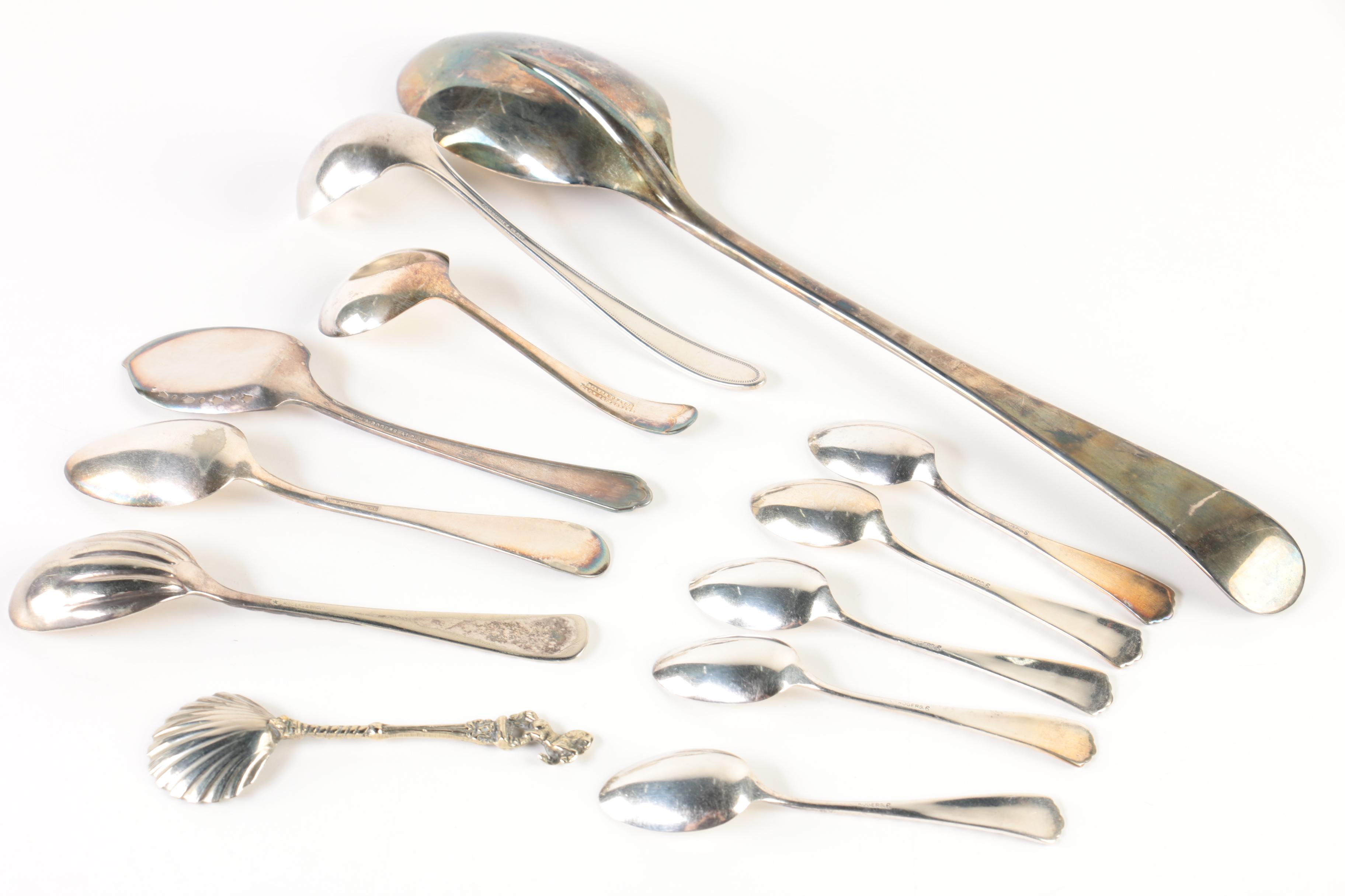 Silver-Plated Spoons Including Wm Rogers Mfg. Co.