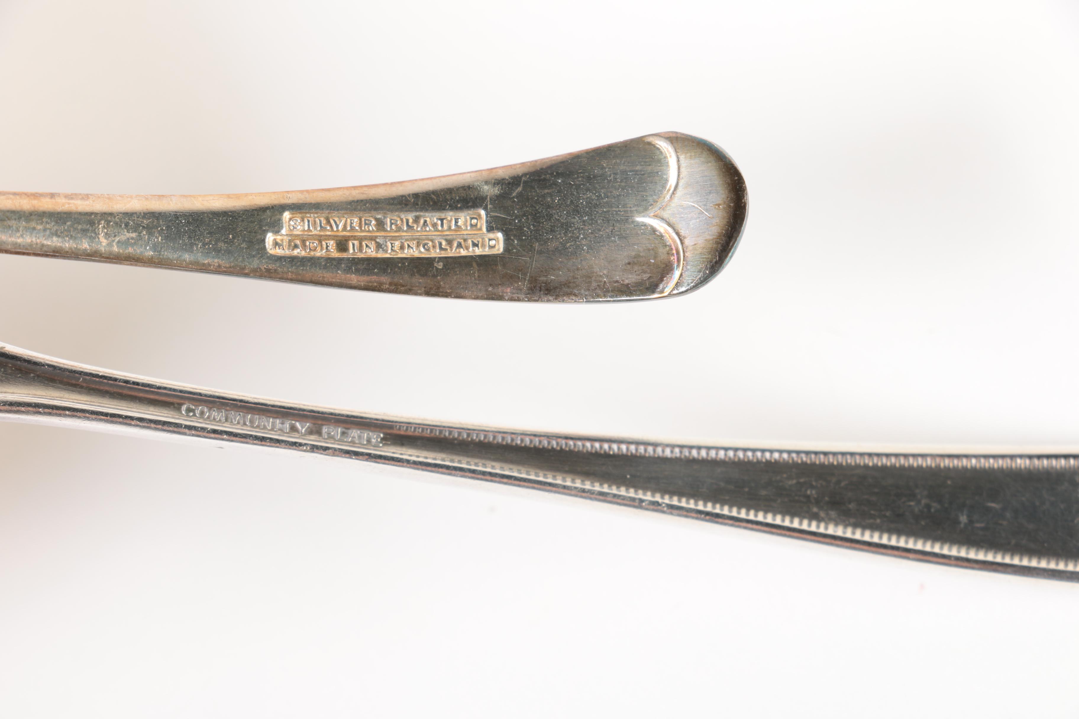 Silver-Plated Spoons Including Wm Rogers Mfg. Co.