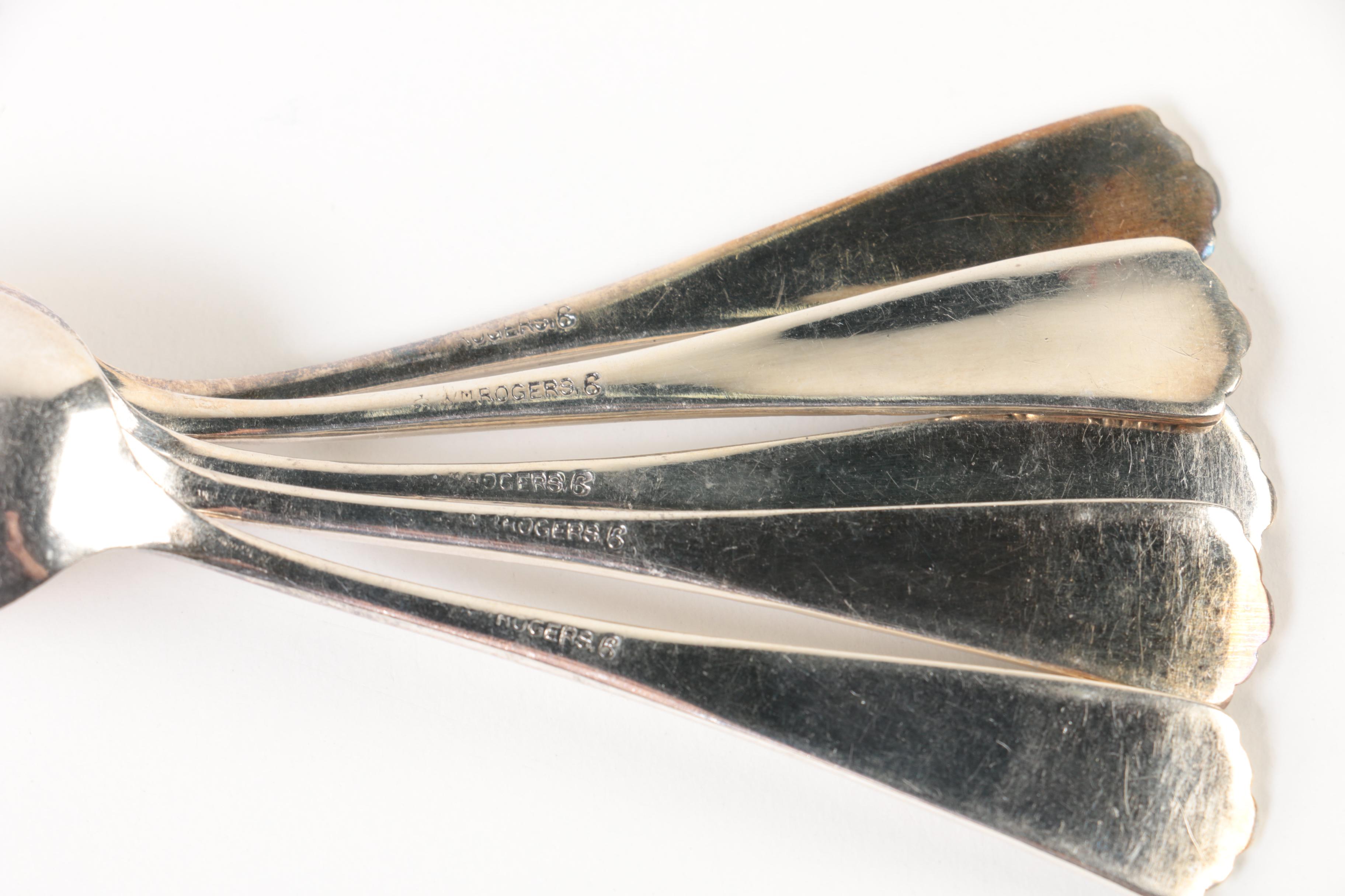 Silver-Plated Spoons Including Wm Rogers Mfg. Co.