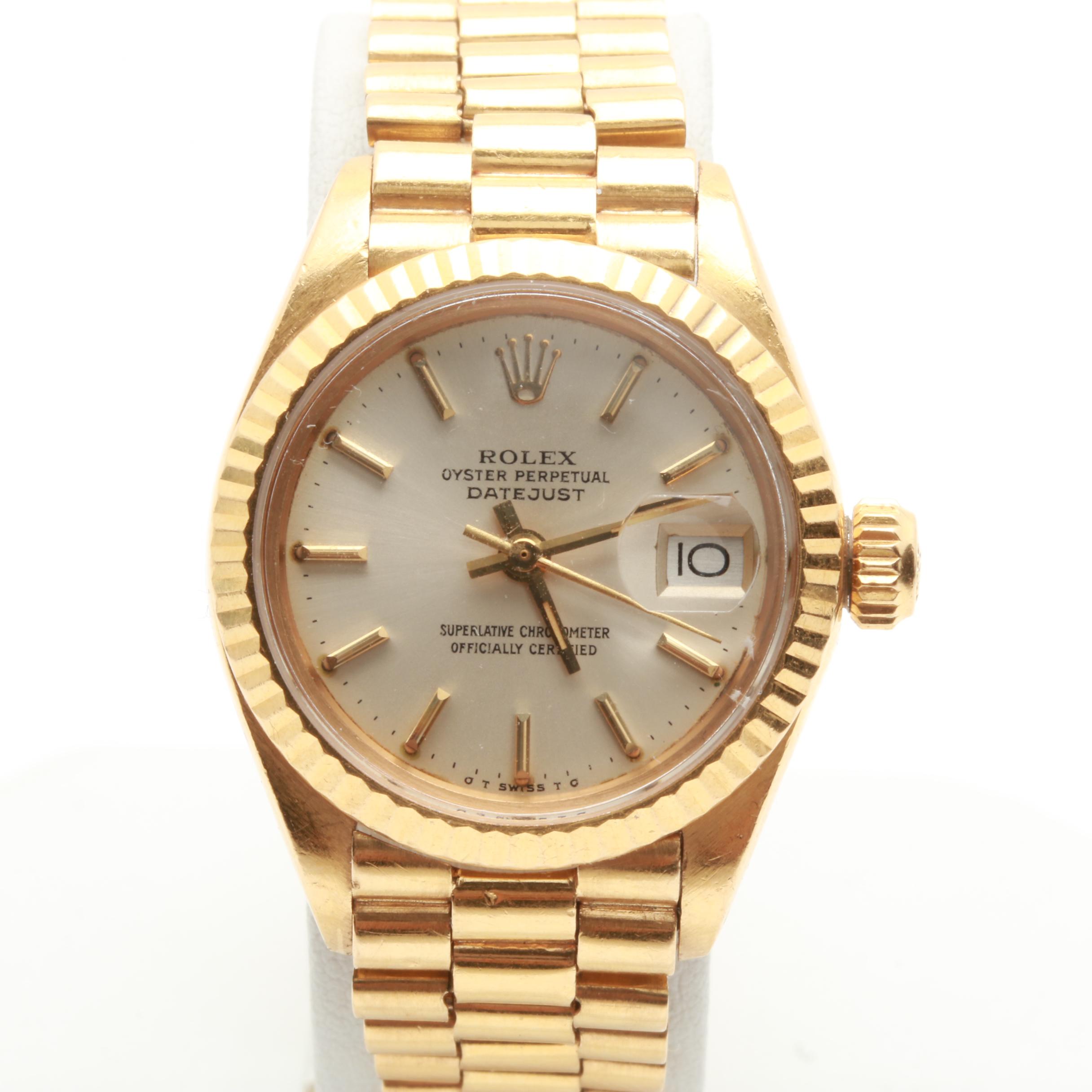 Rolex 18K Yellow Gold Presidential Watch