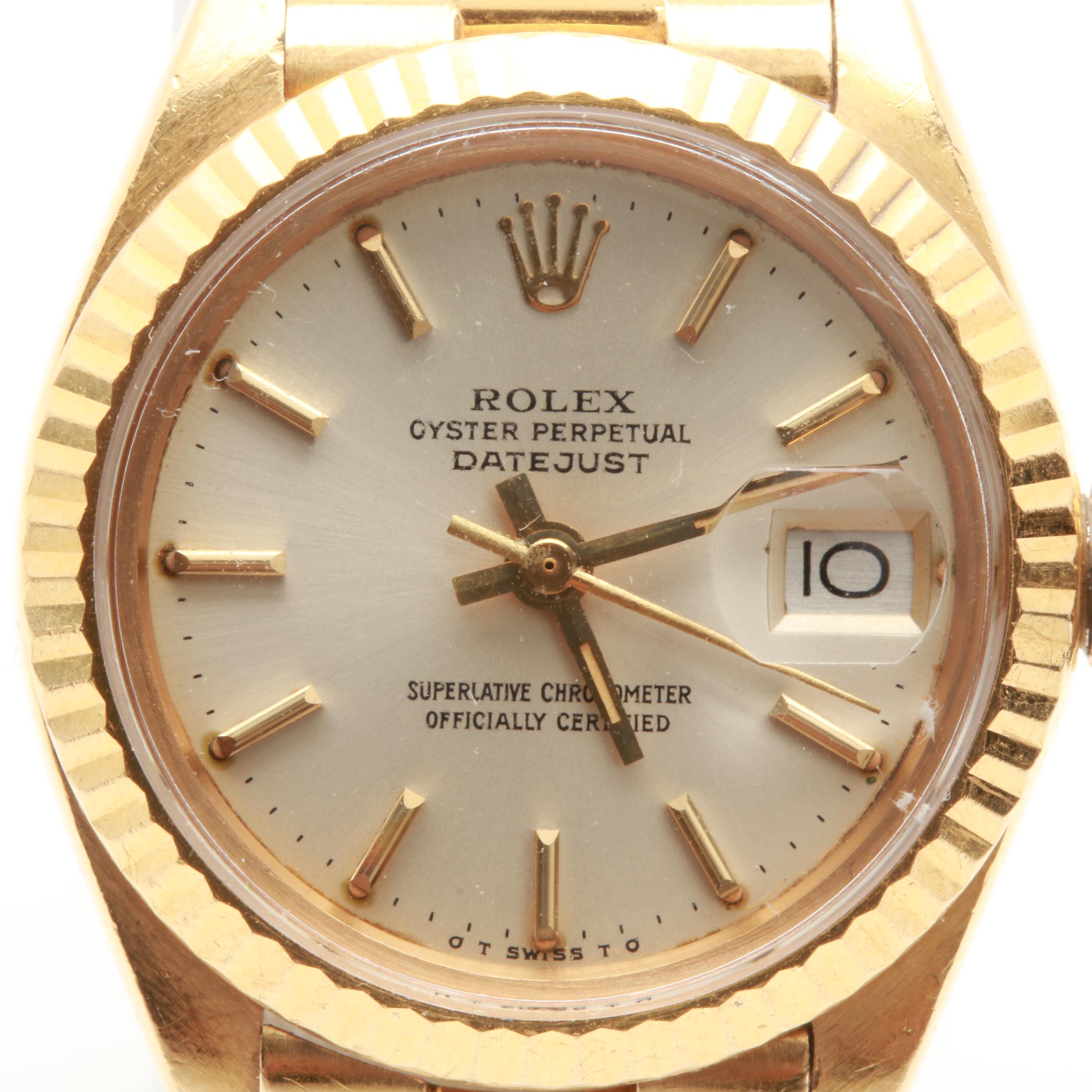 Rolex 18K Yellow Gold Presidential Watch