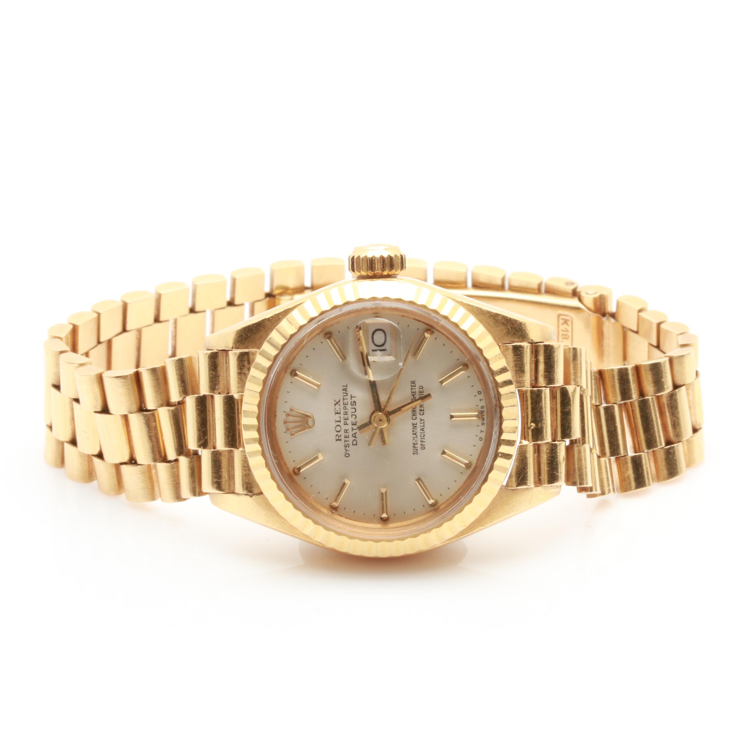 Rolex 18K Yellow Gold Presidential Watch