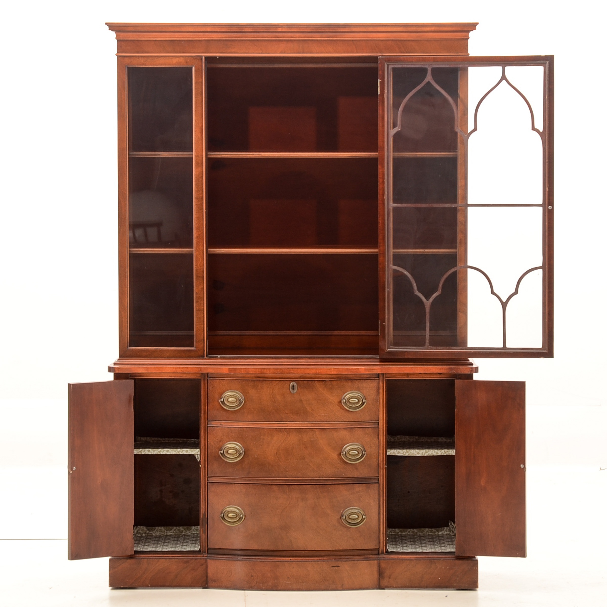 Hepplewhite Style Mahogany Cabinet