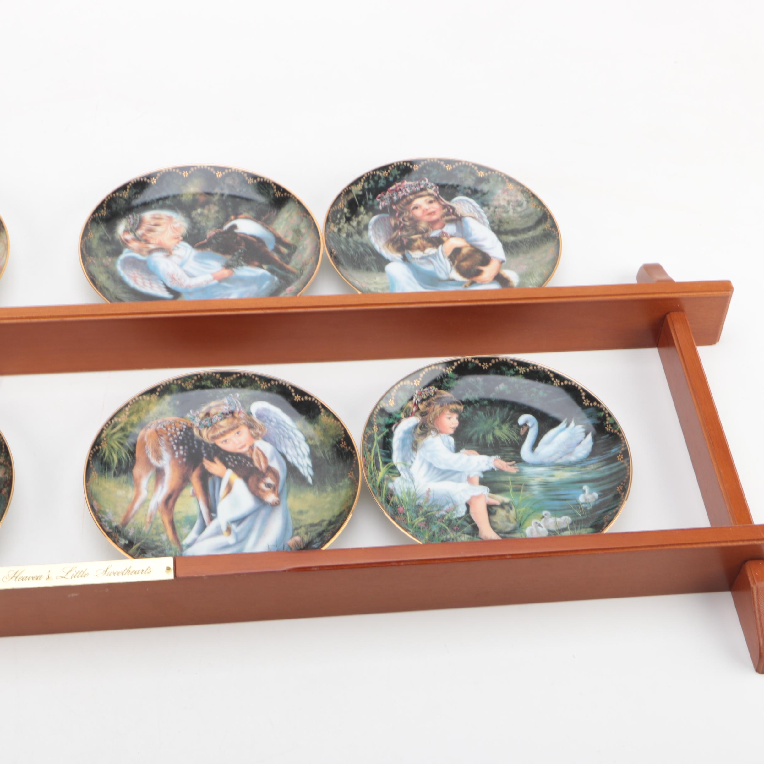 Bradford Exchange "Heaven's Little Sweethearts" Limited Edition Plates