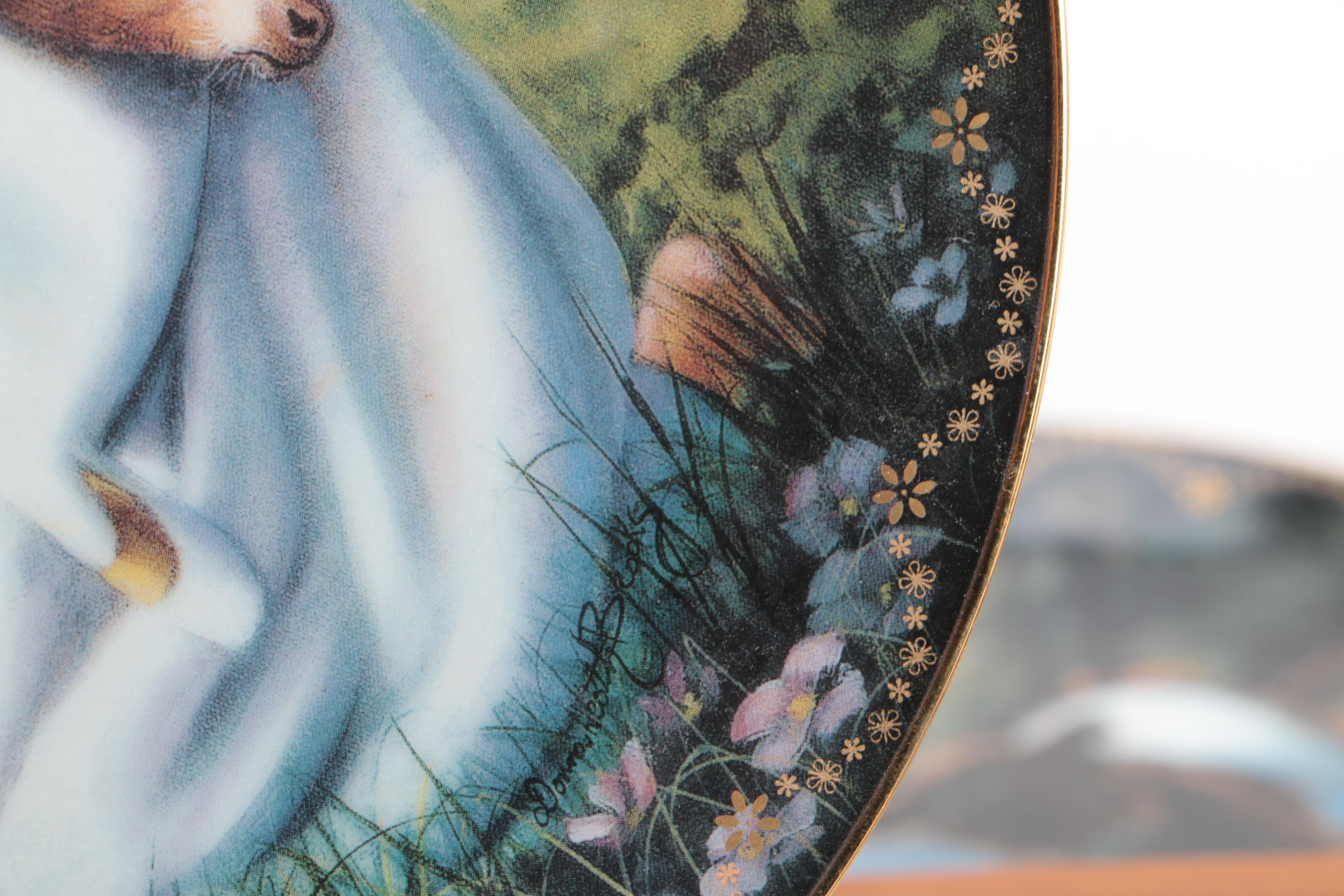 Bradford Exchange "Heaven's Little Sweethearts" Limited Edition Plates