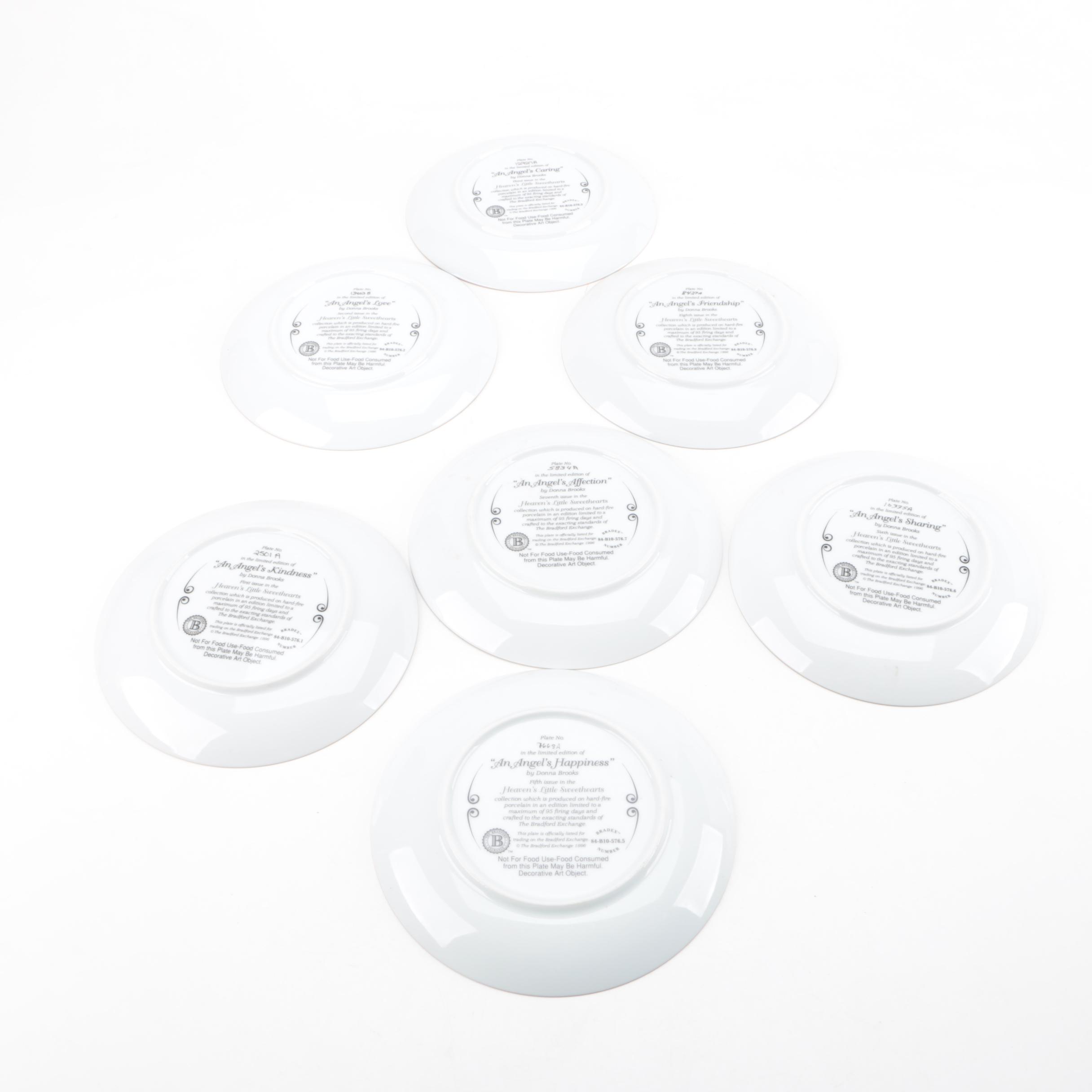 Bradford Exchange "Heaven's Little Sweethearts" Limited Edition Plates