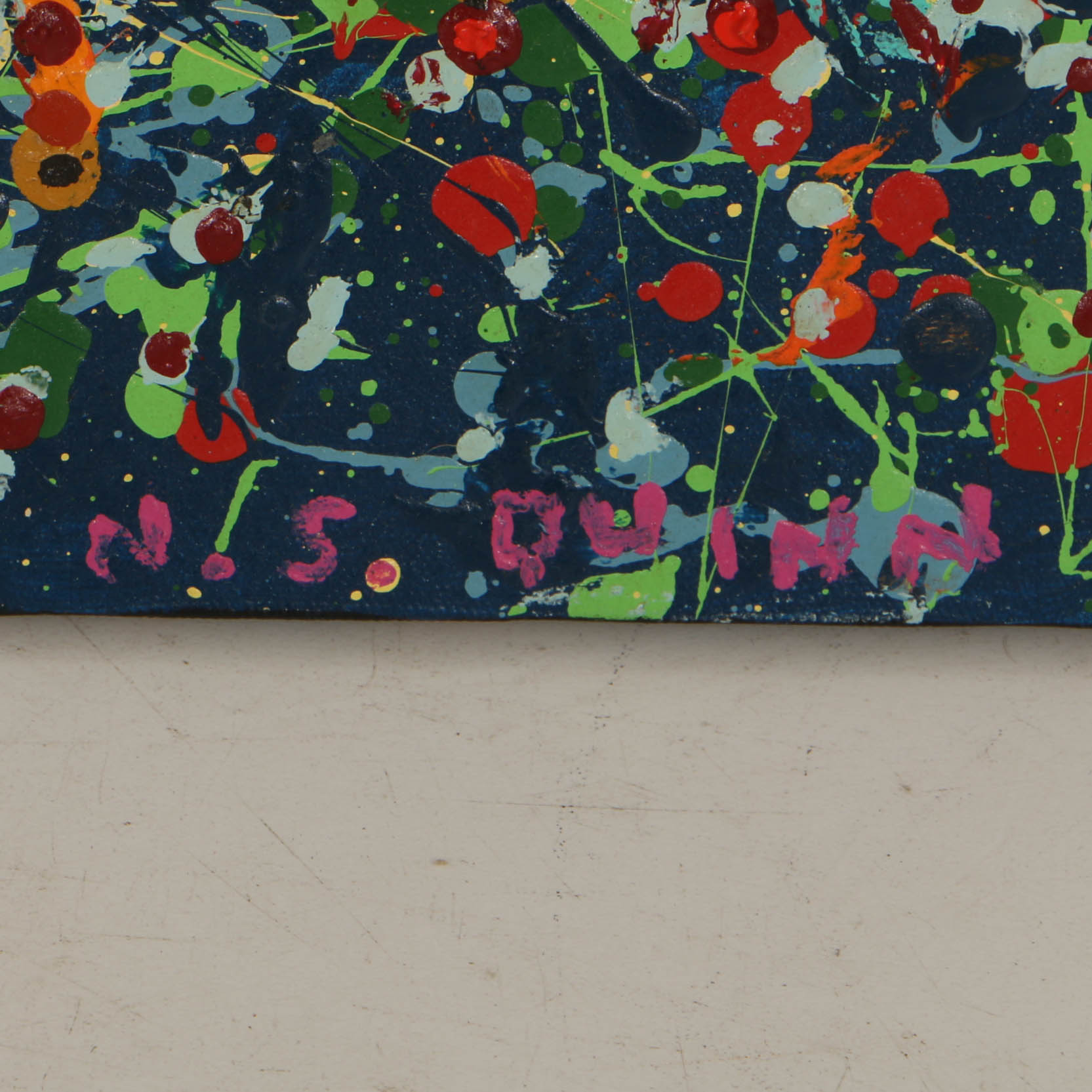 Norman Scott "Butch" Quinn Mixed Media on Canvas