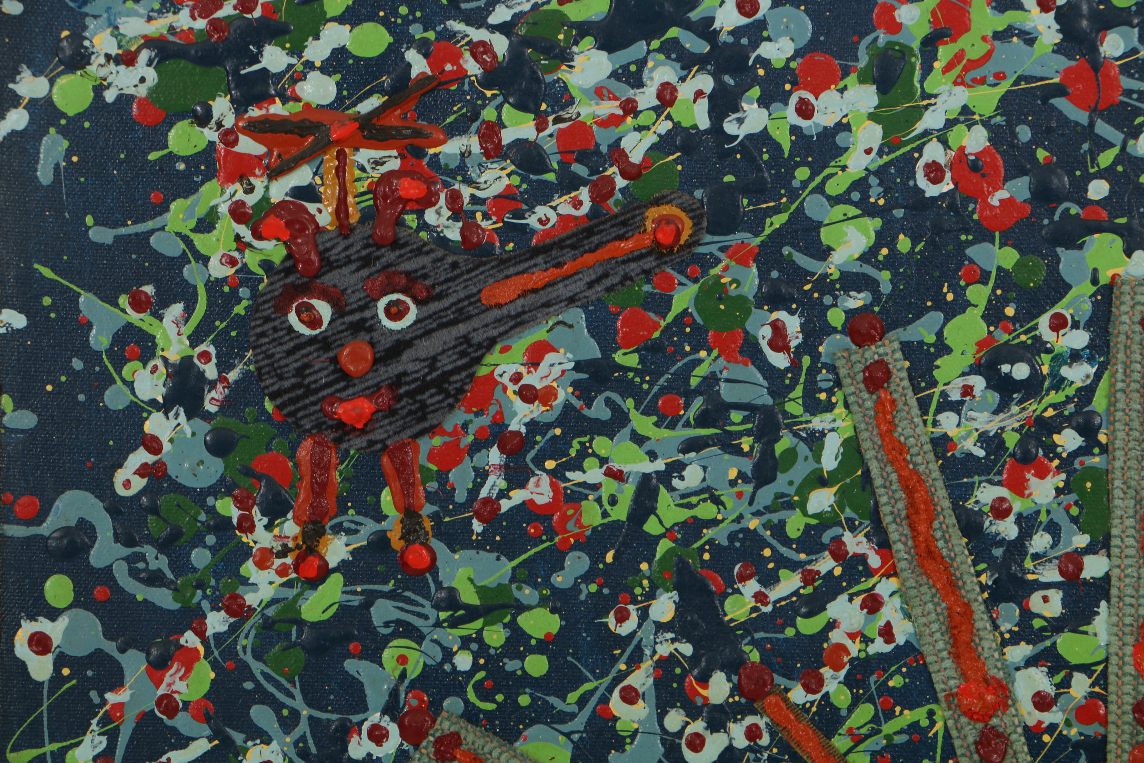 Norman Scott "Butch" Quinn Mixed Media on Canvas