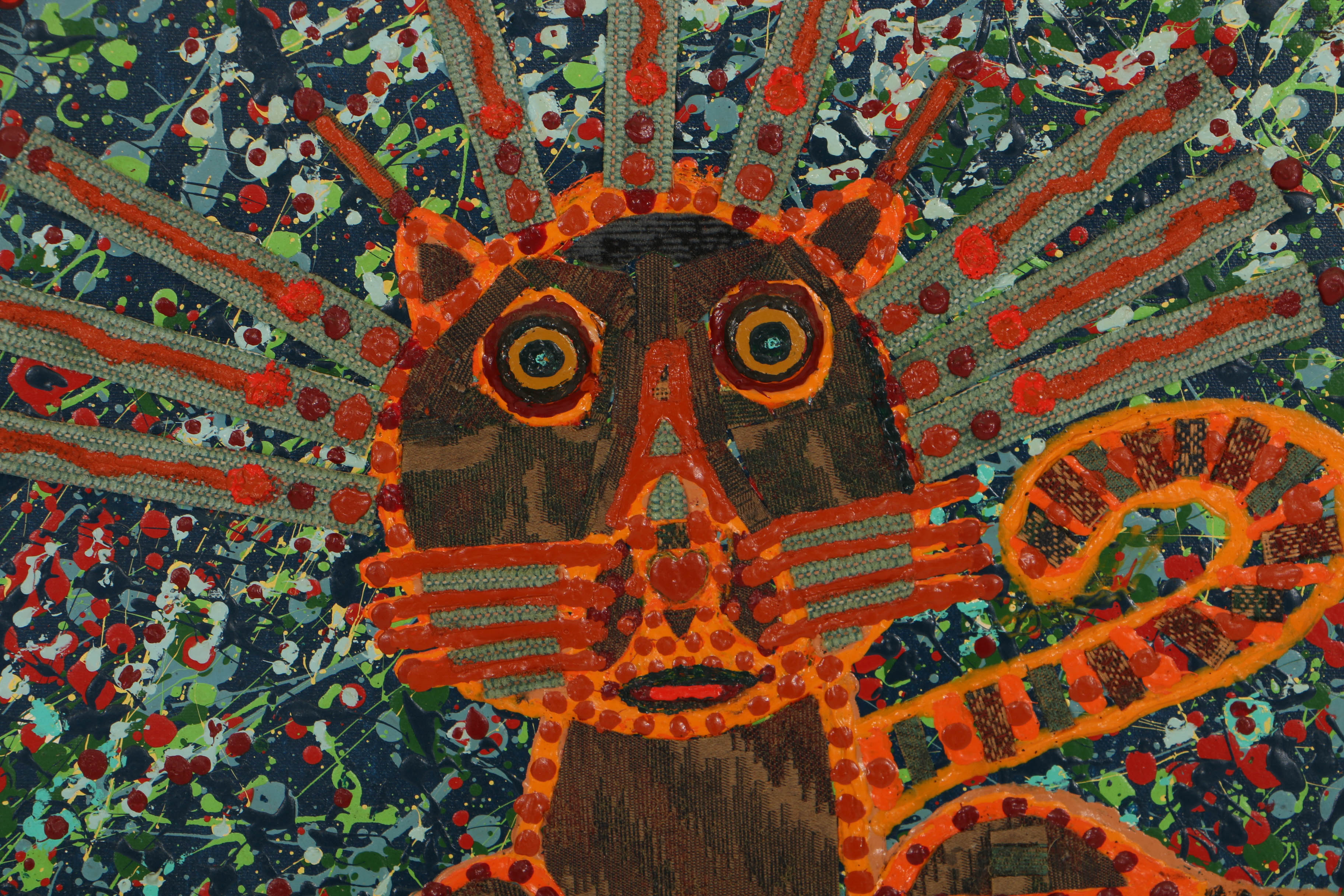 Norman Scott "Butch" Quinn Mixed Media on Canvas