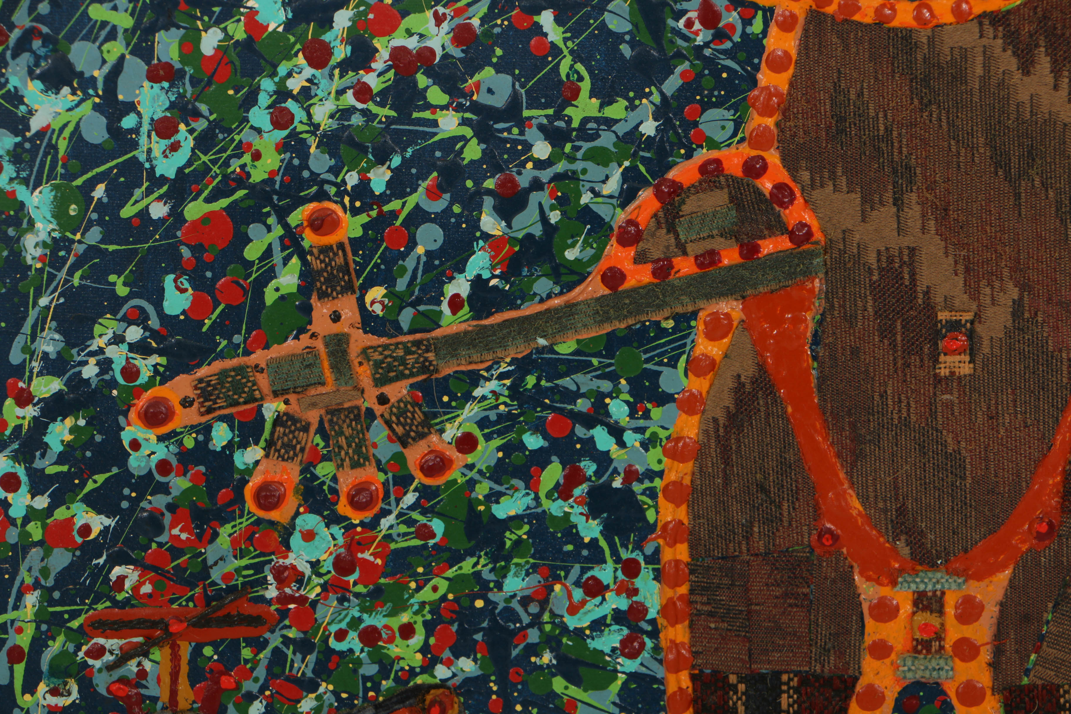 Norman Scott "Butch" Quinn Mixed Media on Canvas