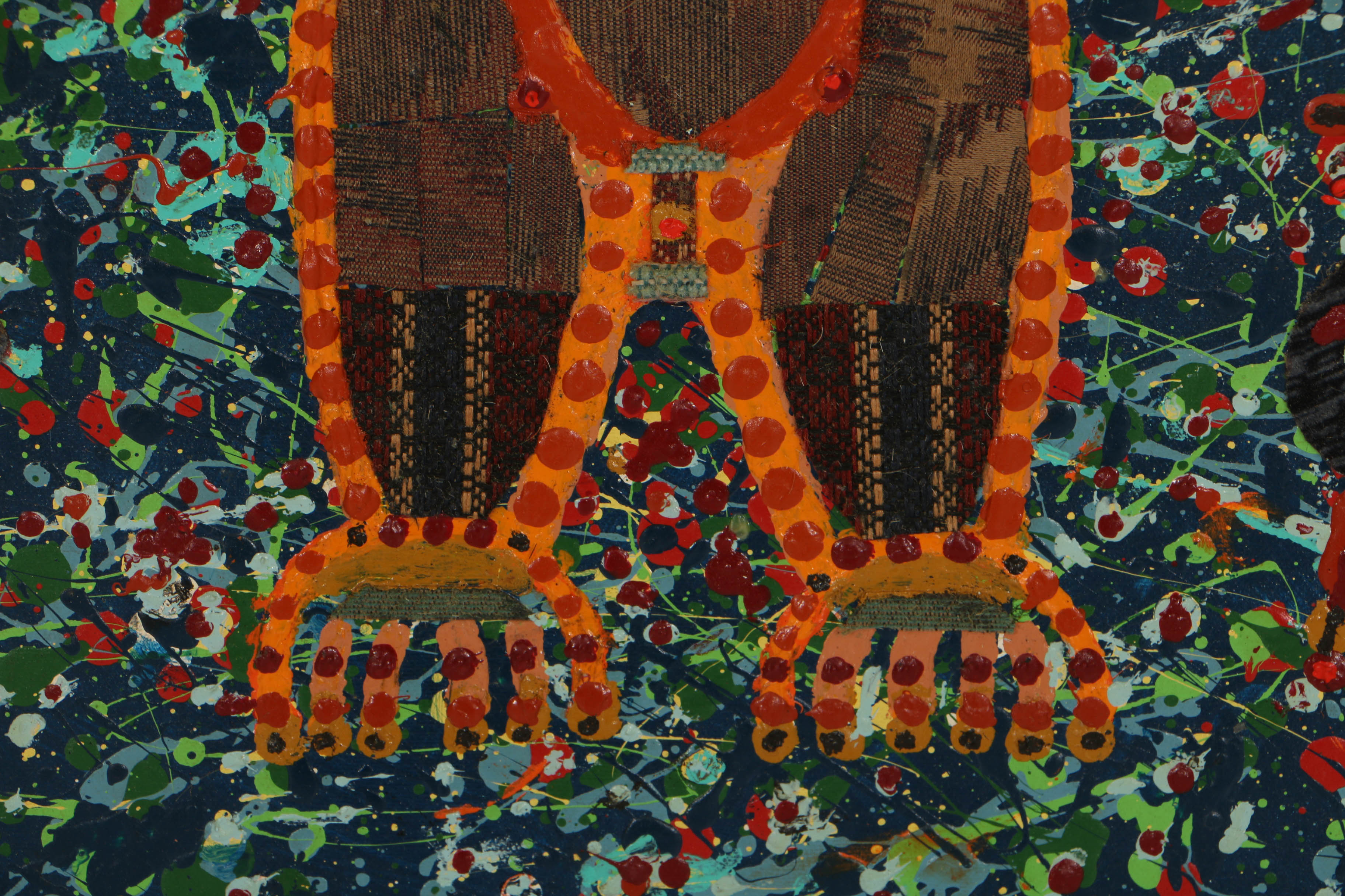 Norman Scott "Butch" Quinn Mixed Media on Canvas