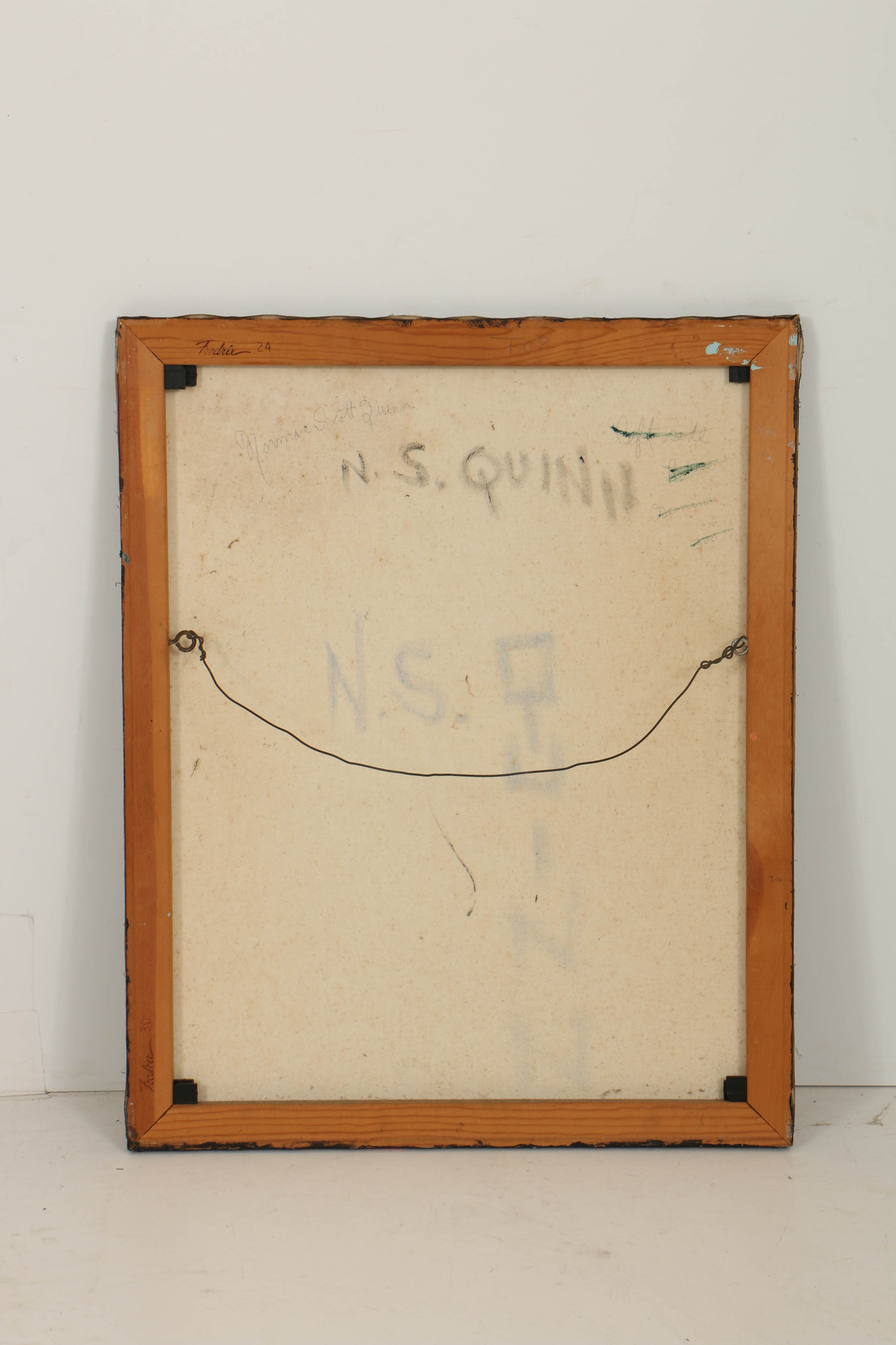 Norman Scott "Butch" Quinn Mixed Media on Canvas