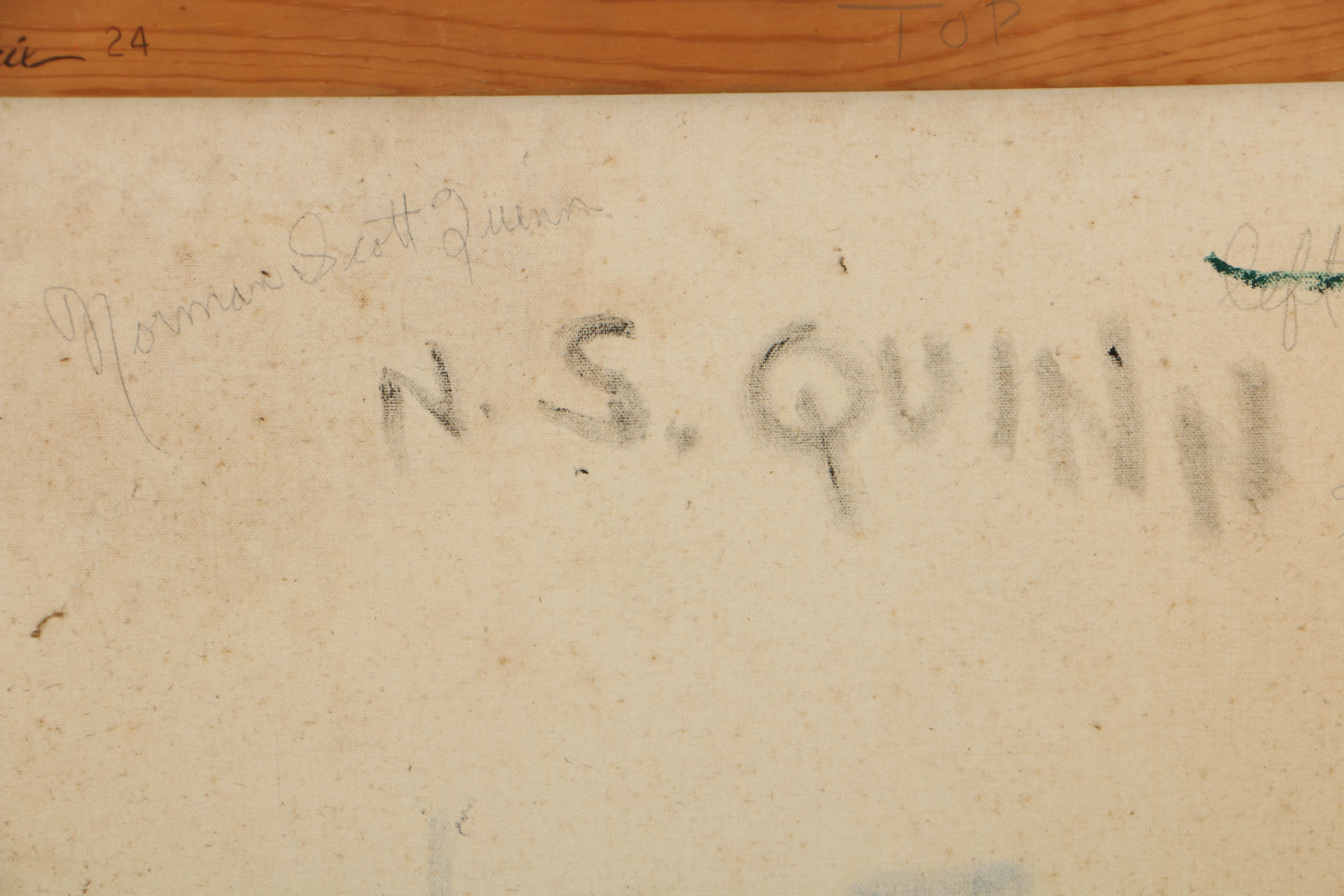 Norman Scott "Butch" Quinn Mixed Media on Canvas