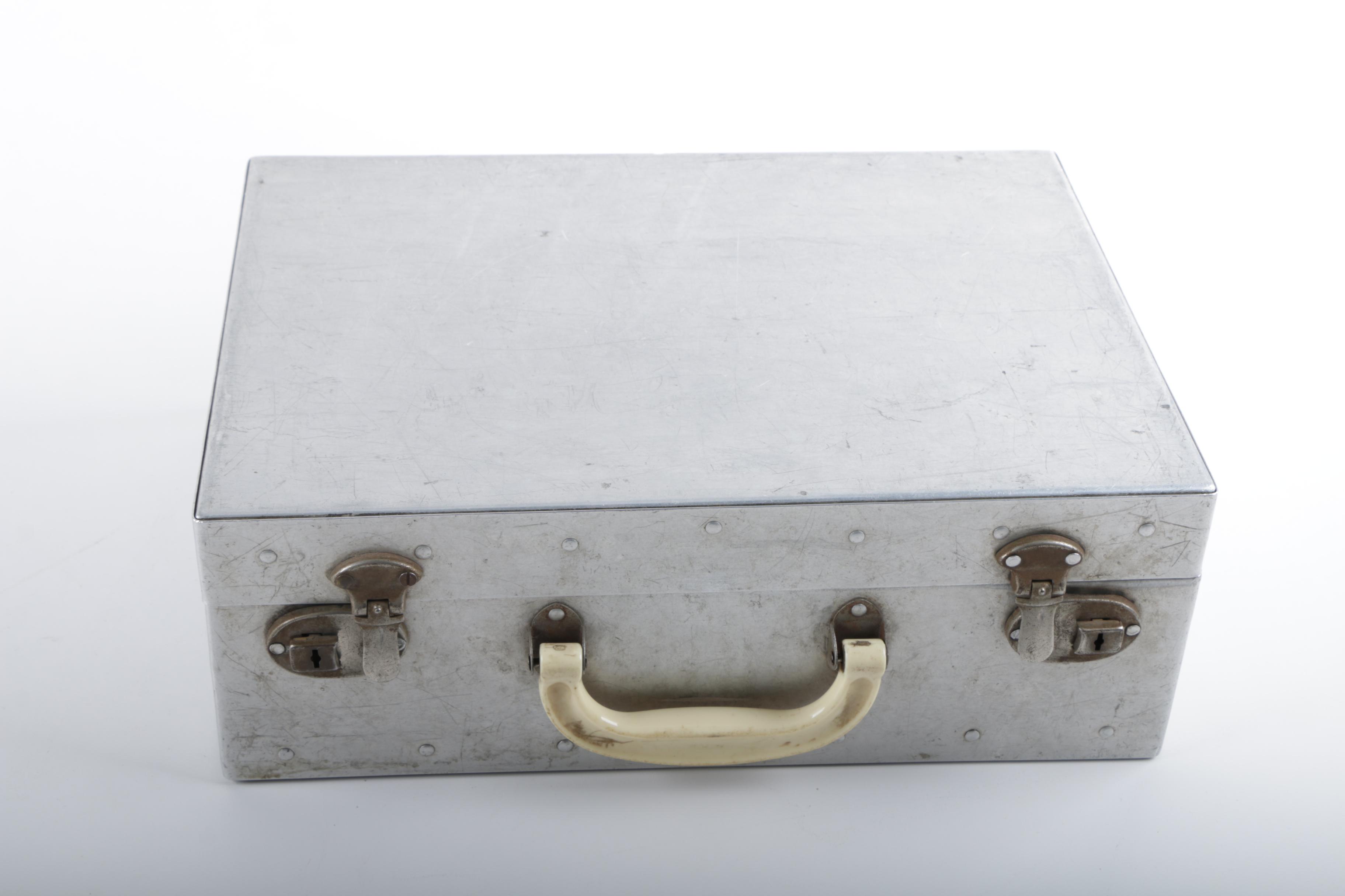 Vintage Sears Women's Roller Skates with Case