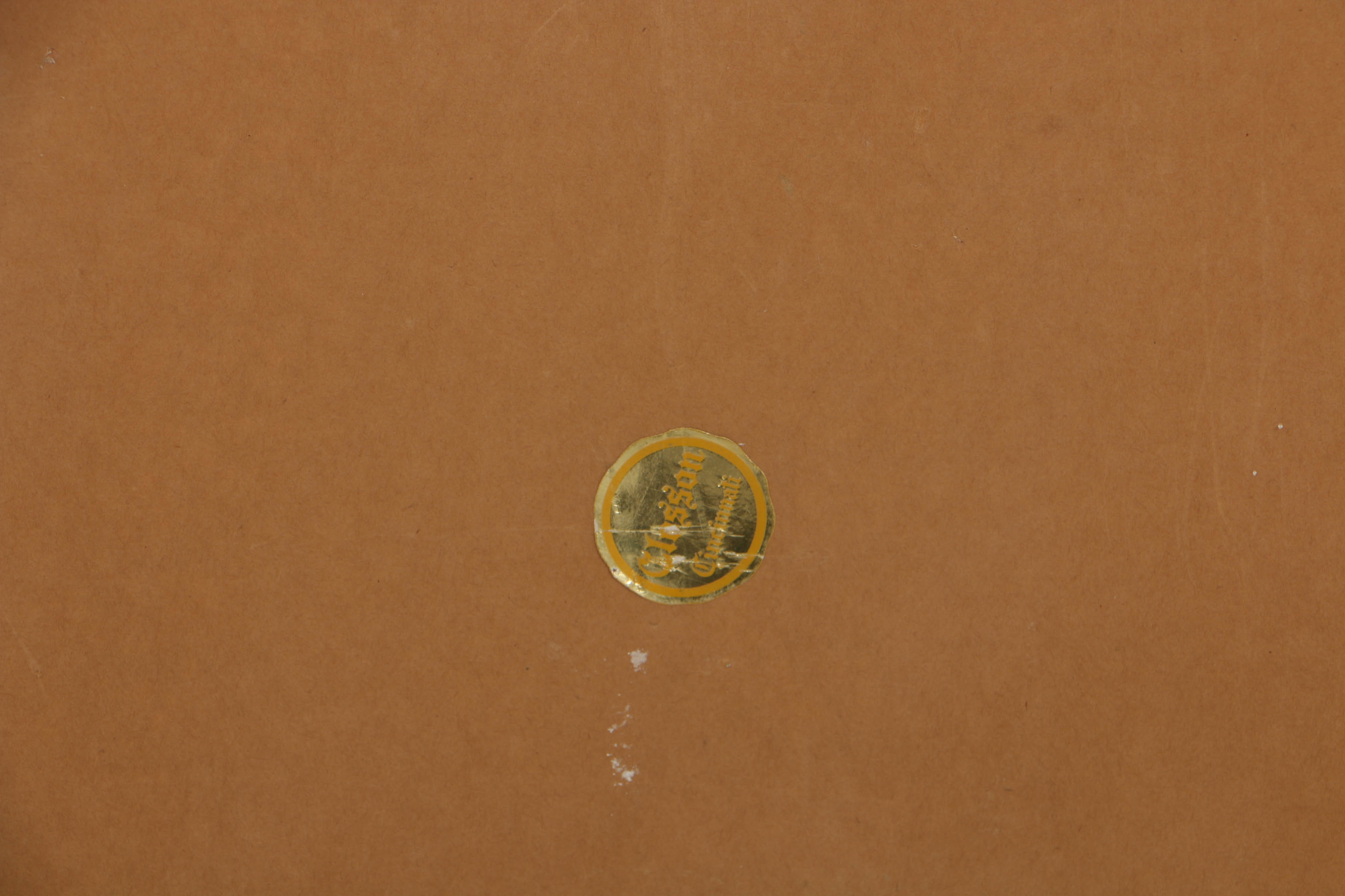 John Rettig 1894 Oil Painting on Board "Harvest Dance"