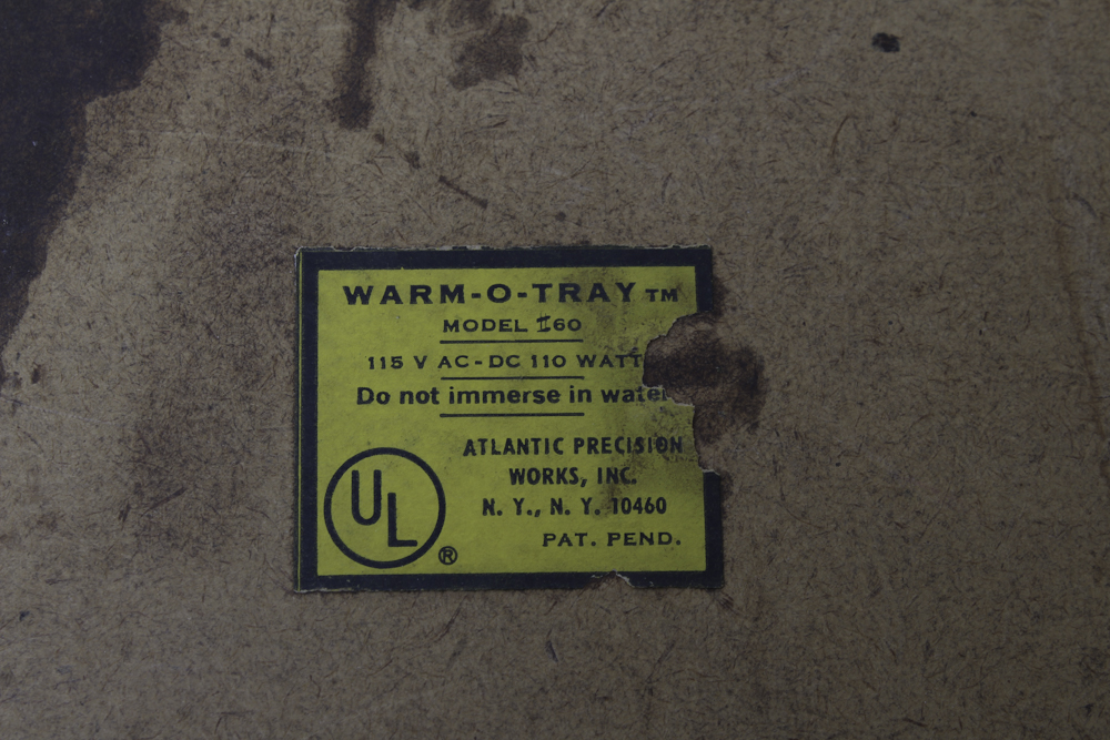 Pair of Vintage CorningWare Blue Cornflower Electric Model 60 Warm-O-Trays