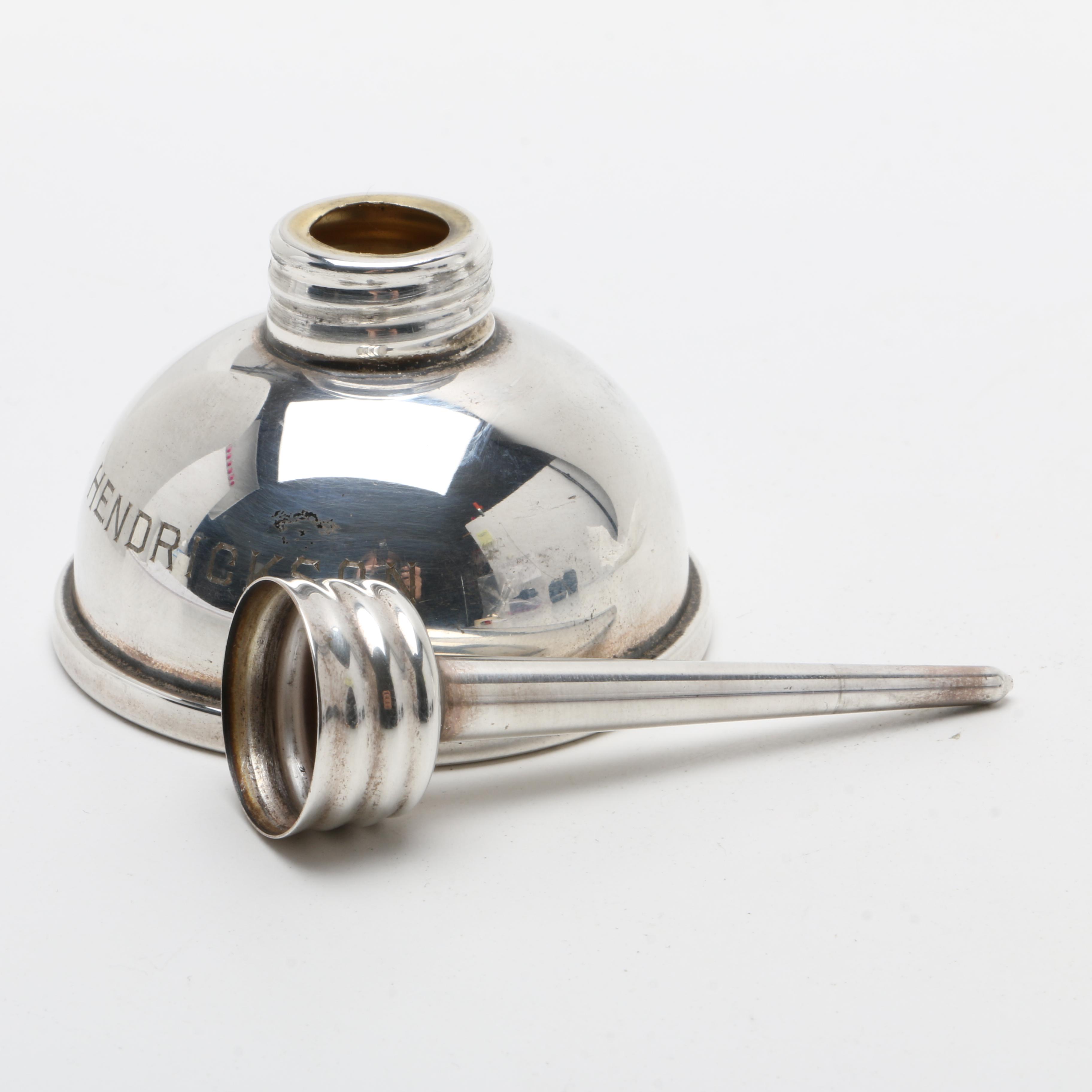 Vintage Tiffany & Co. Sterling Silver Oil Can Vermouth Dispenser