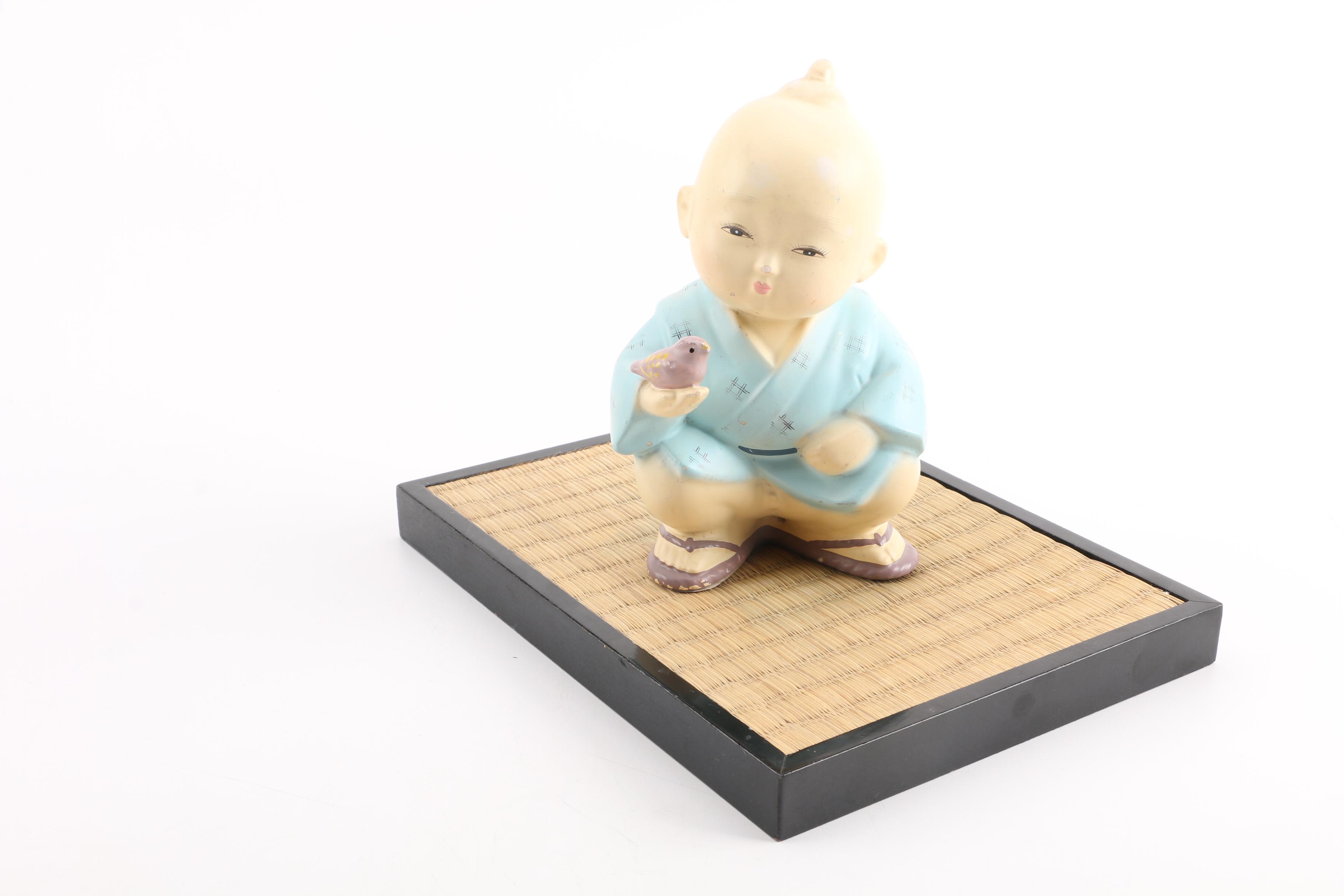 Vintage Japanese Asakusa Figurines