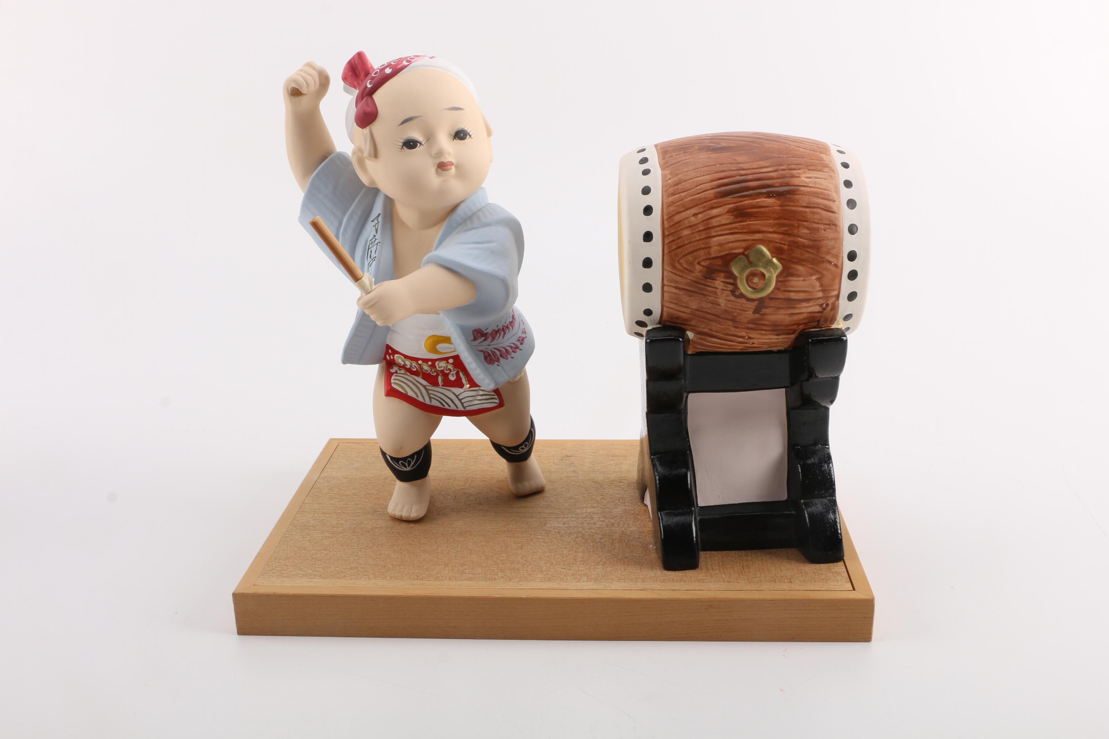 Vintage Japanese Asakusa Figurines