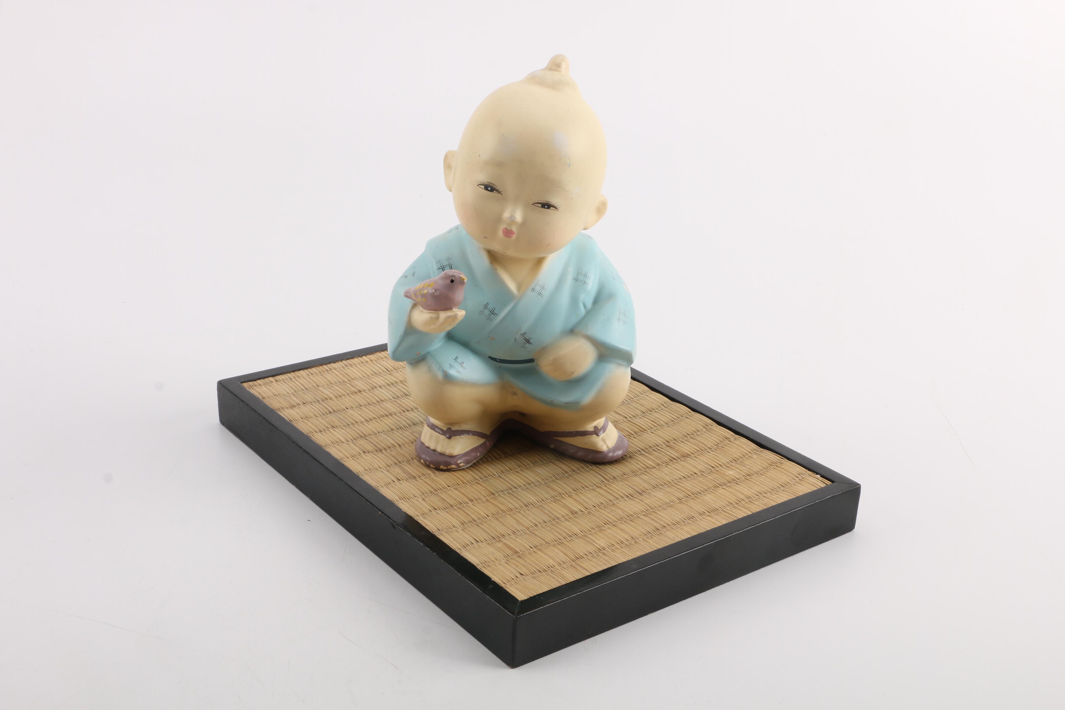 Vintage Japanese Asakusa Figurines