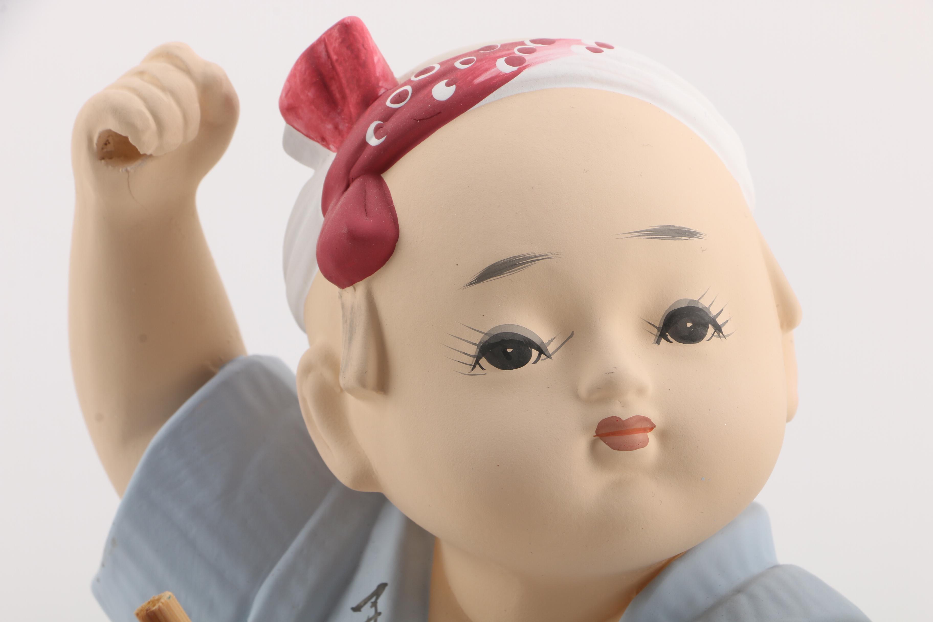 Vintage Japanese Asakusa Figurines